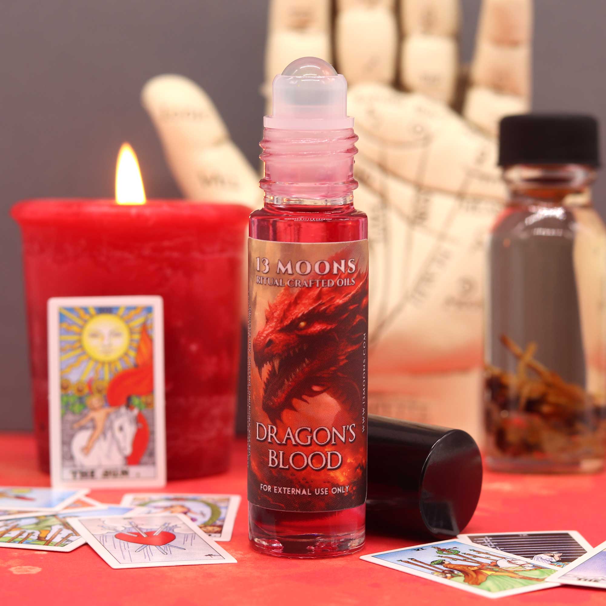 Dragon's Blood Ritual Crafted Oil by 13 Moons - 13 Moons