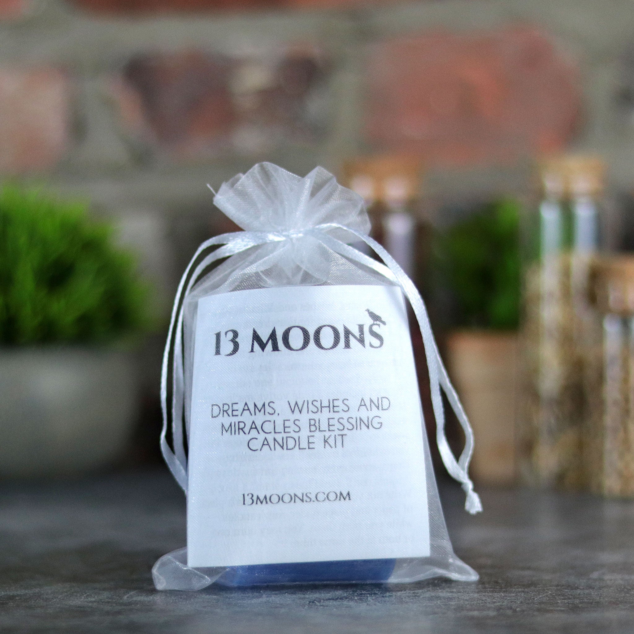 Dreams, Wishes and Miracles Blessing Candle Kit - 13 Moons