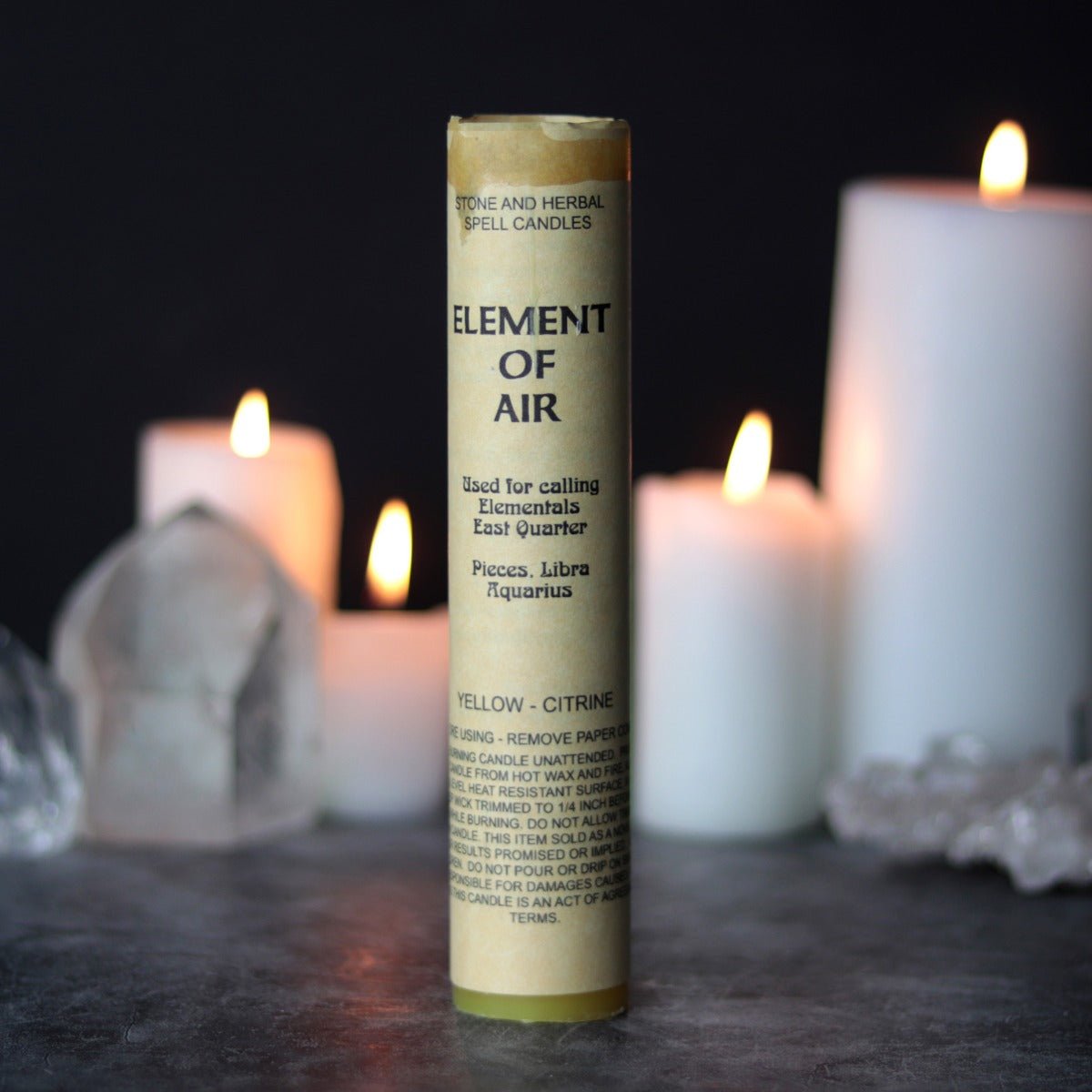 Element of Air Spell Candle - 13 Moons