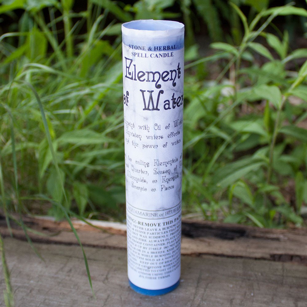Element of Water Spell Candle - 13 Moons
