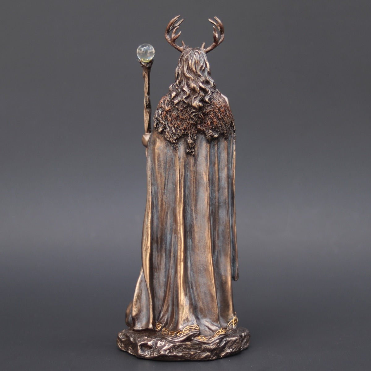 Elen of the Ways Bronze Statue - 13 Moons