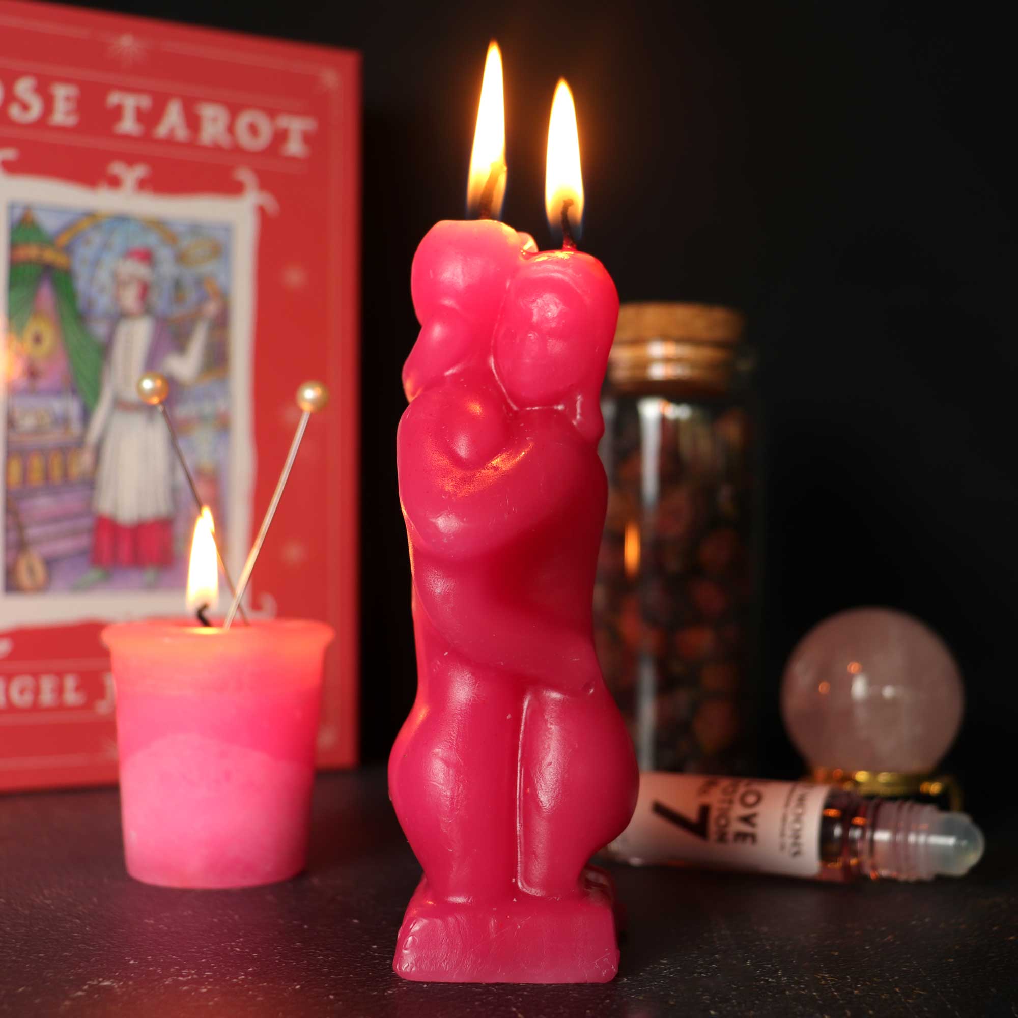 Erotic Couple Candle - 13 Moons