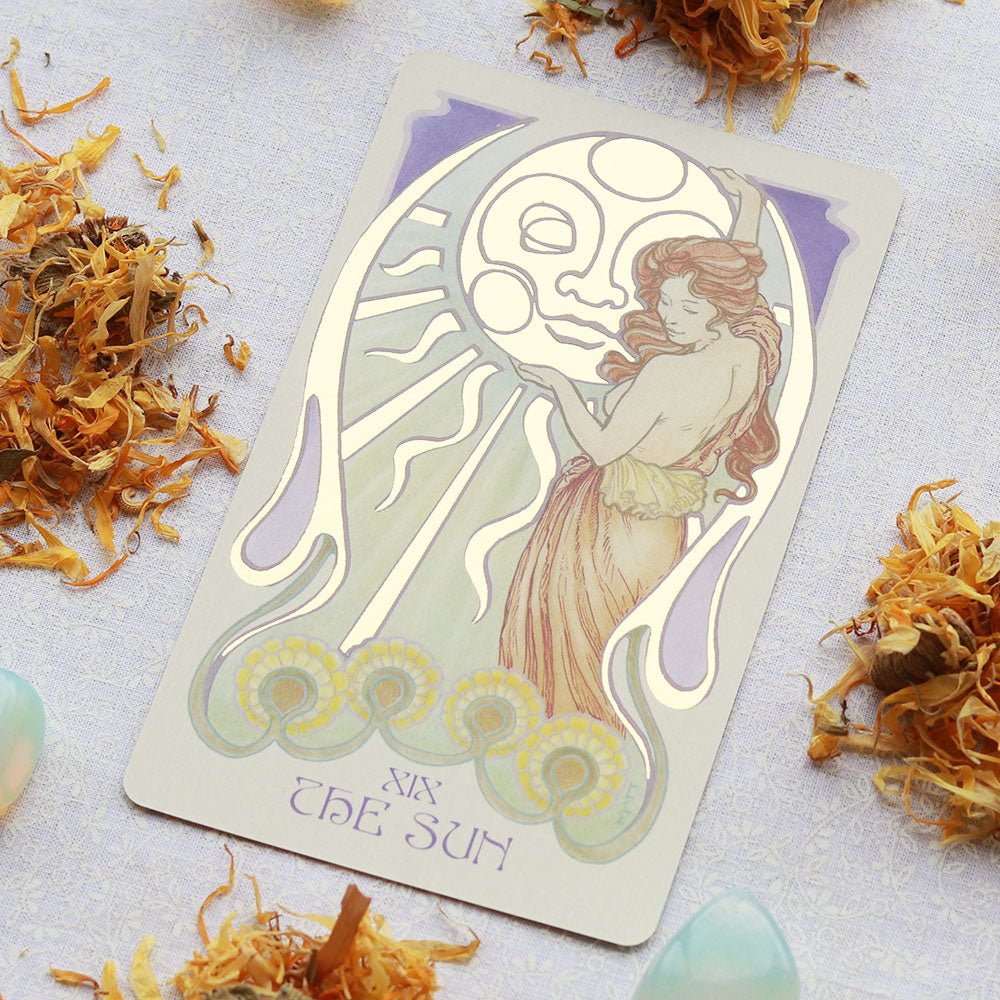 Ethereal Visions Tarot, Cloth and Bag Set - 13 Moons