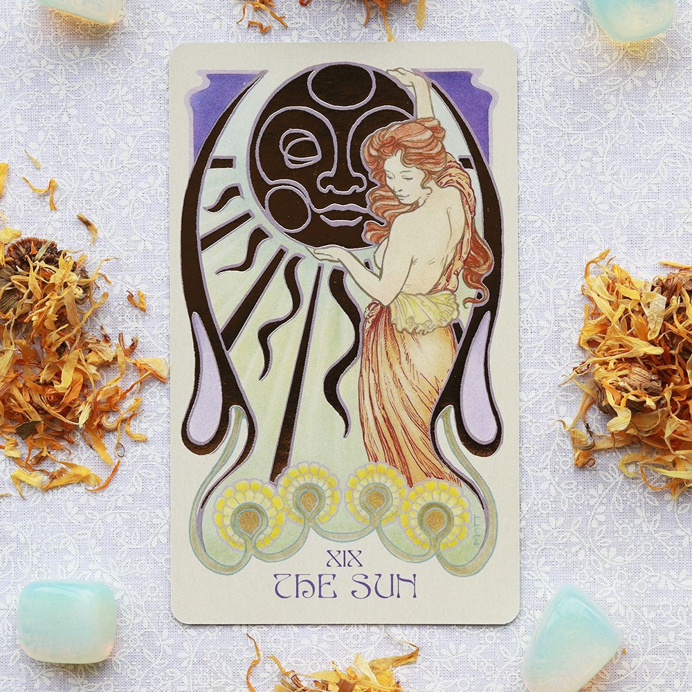 Ethereal Visions Tarot, Cloth and Bag Set - 13 Moons