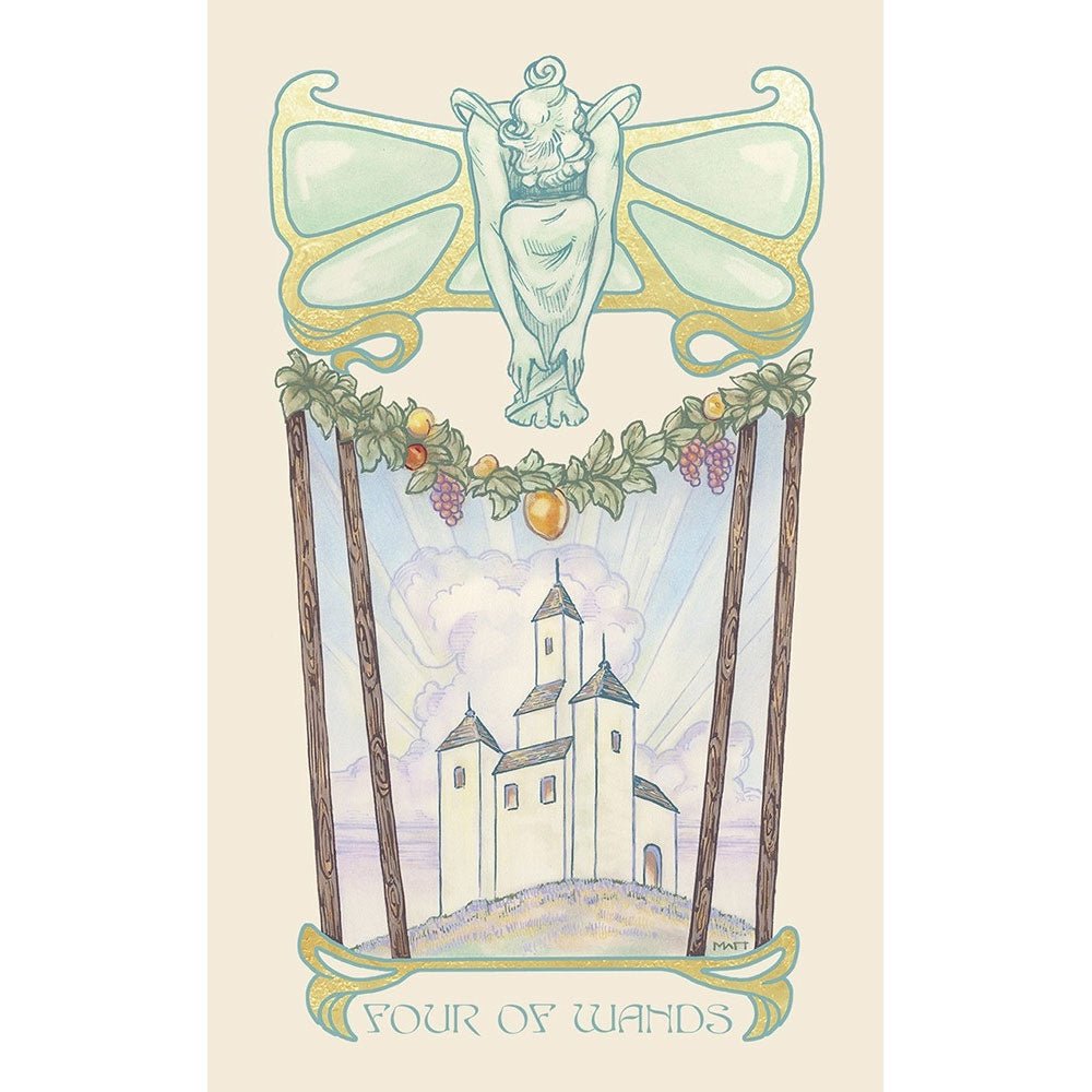 Ethereal Visions Tarot, Cloth and Bag Set - 13 Moons