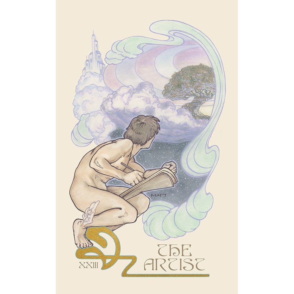 Ethereal Visions Tarot, Cloth and Bag Set - 13 Moons