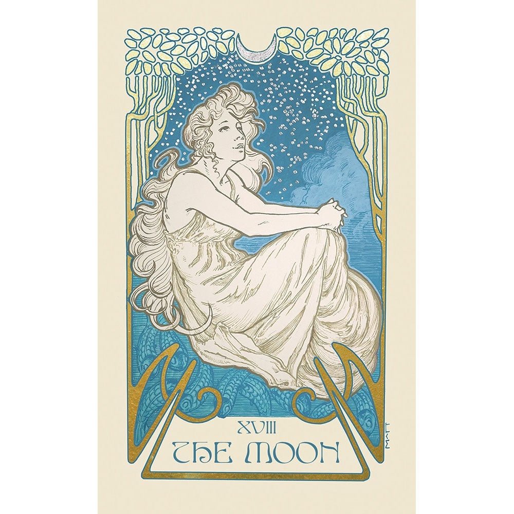 Ethereal Visions Tarot, Cloth and Bag Set - 13 Moons