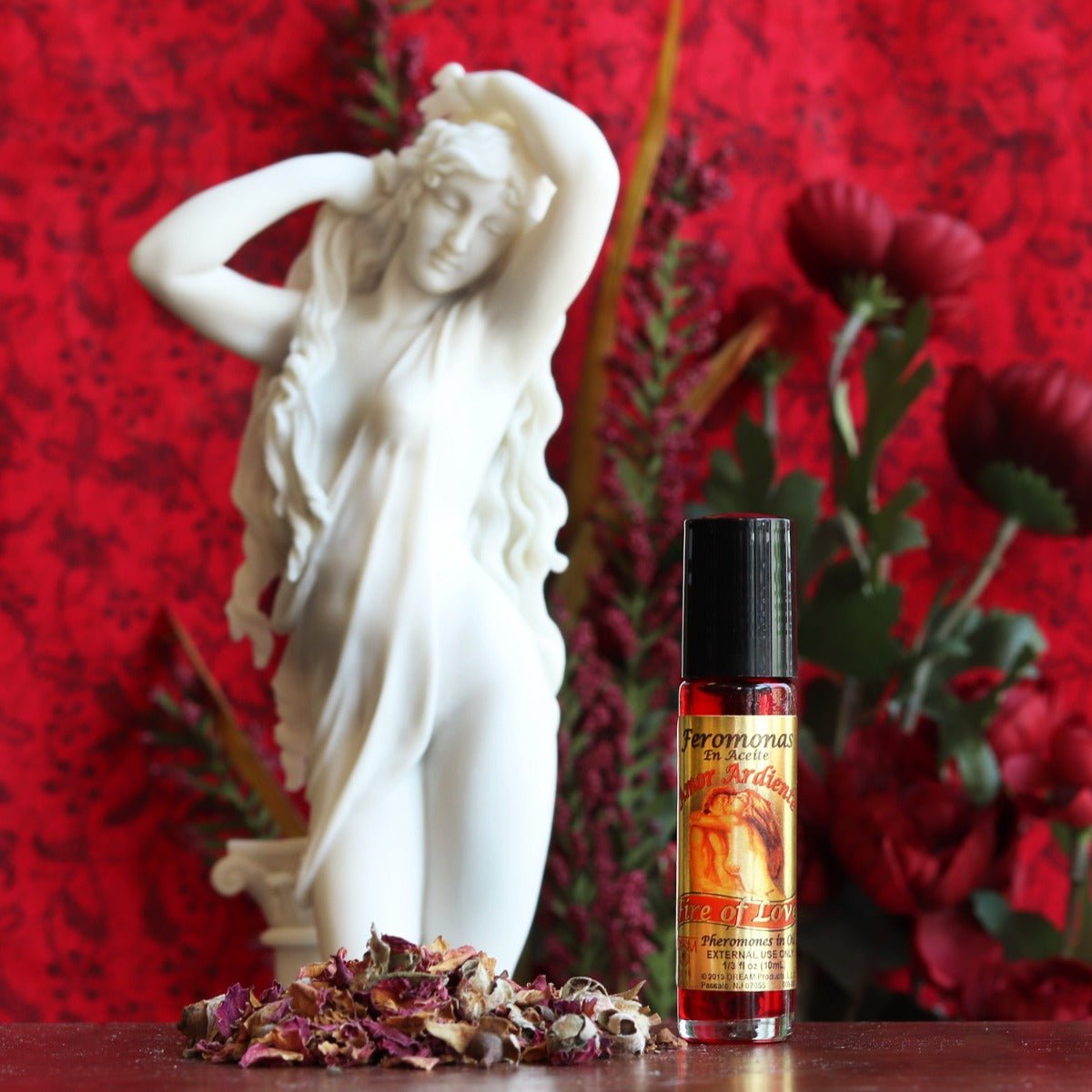 Love Charm Pheromone Infused Perfume Roll-on Oil by 13 Moons