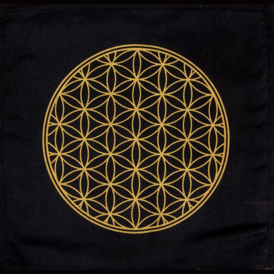 Flower of Life Crystal Grid Cloth - 13 Moons