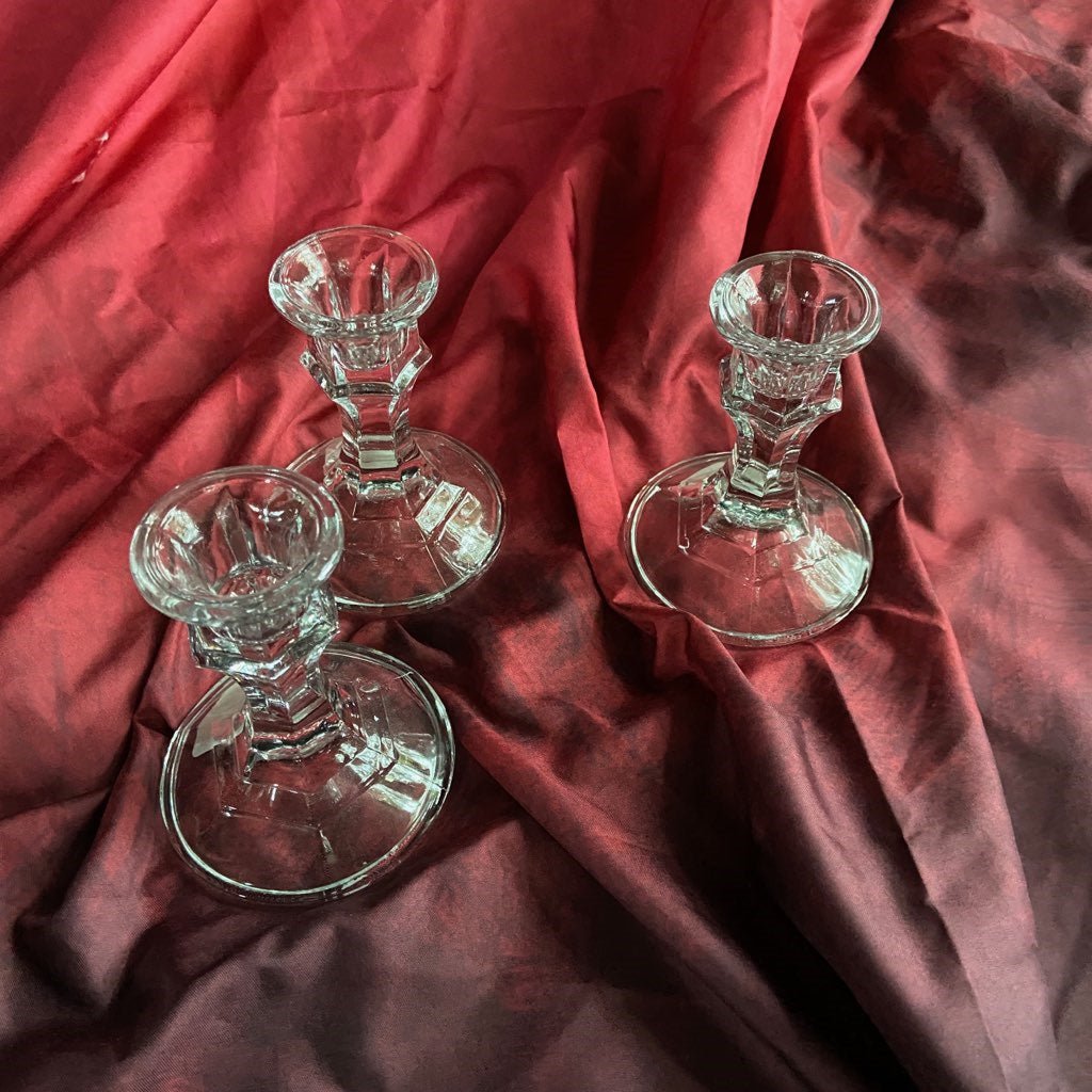 Glass Candle Holder - 13 Moons