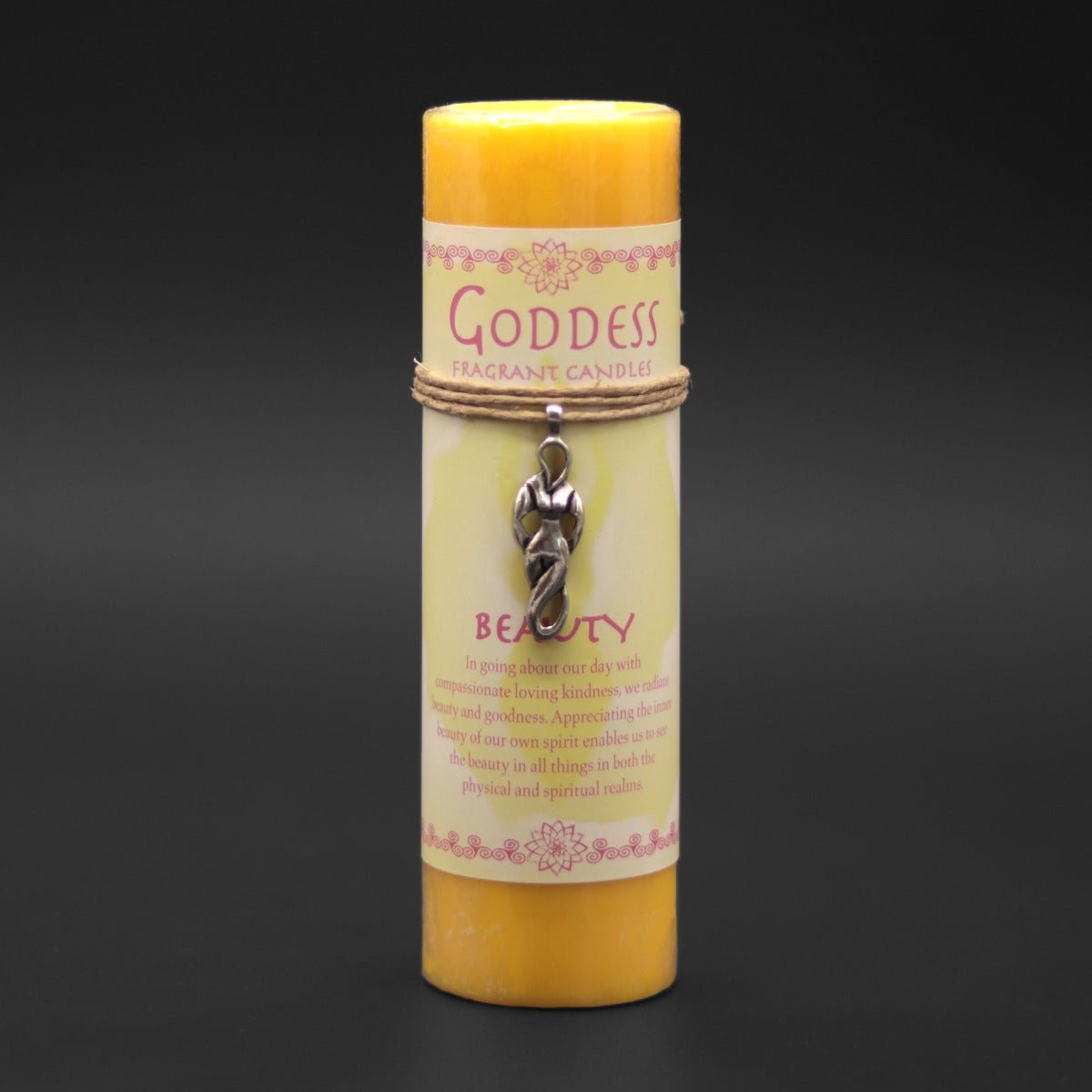 Goddess Beauty Candle with Pendant - 13 Moons