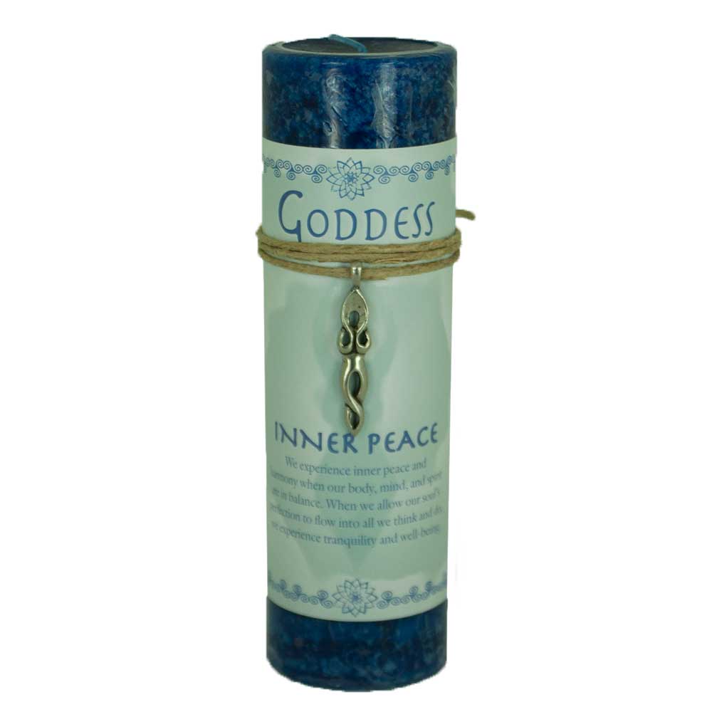 Goddess Inner Peace Candle with Pendant - 13 Moons