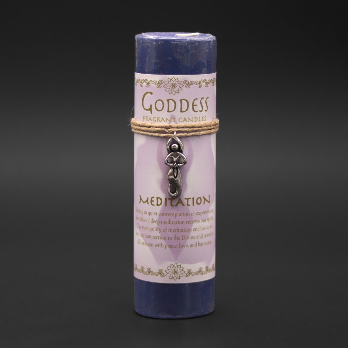 Goddess Meditation Candle with Pendant - 13 Moons
