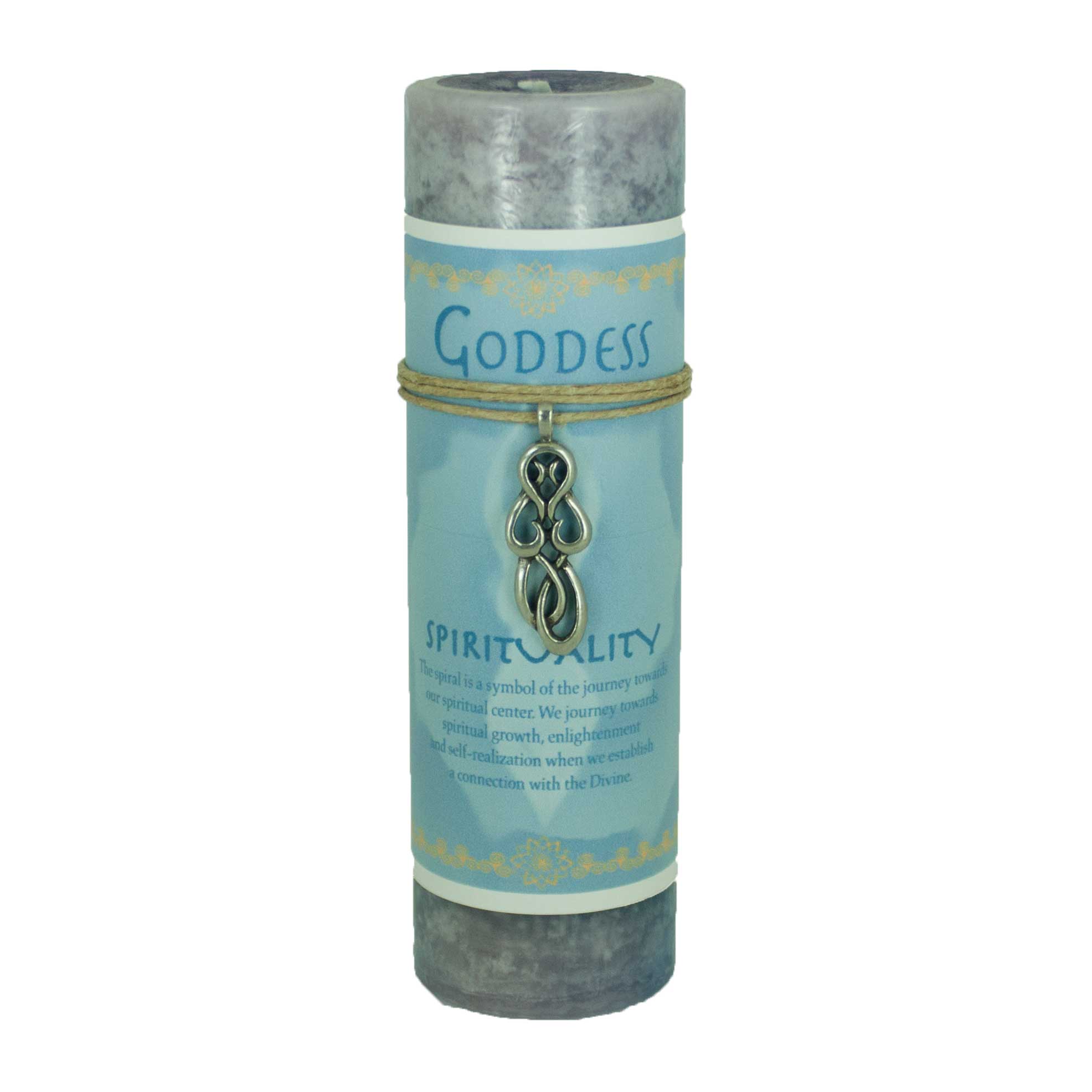 Goddess Spirituality Candle with Pendant - 13 Moons
