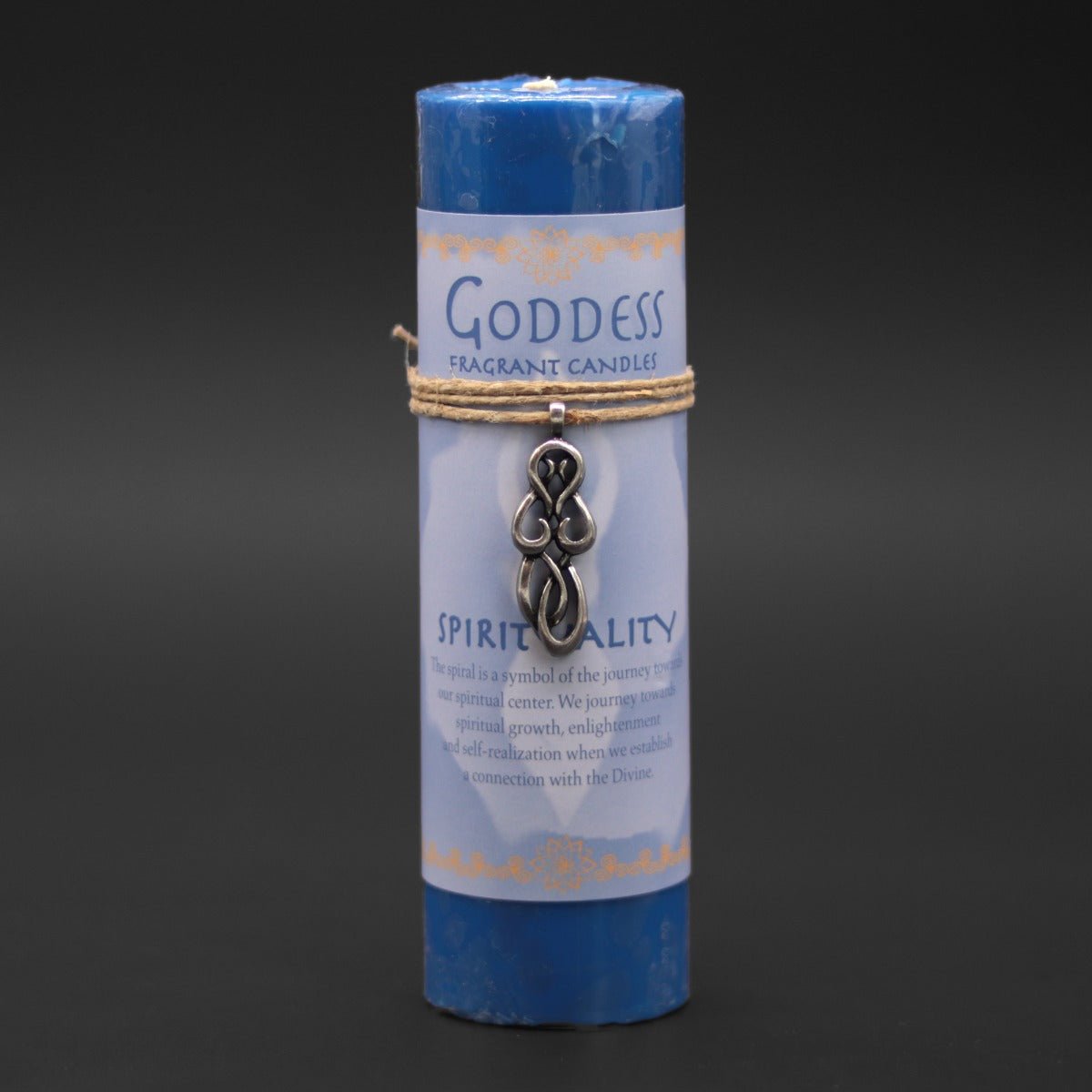 Goddess Spirituality Candle with Pendant - 13 Moons