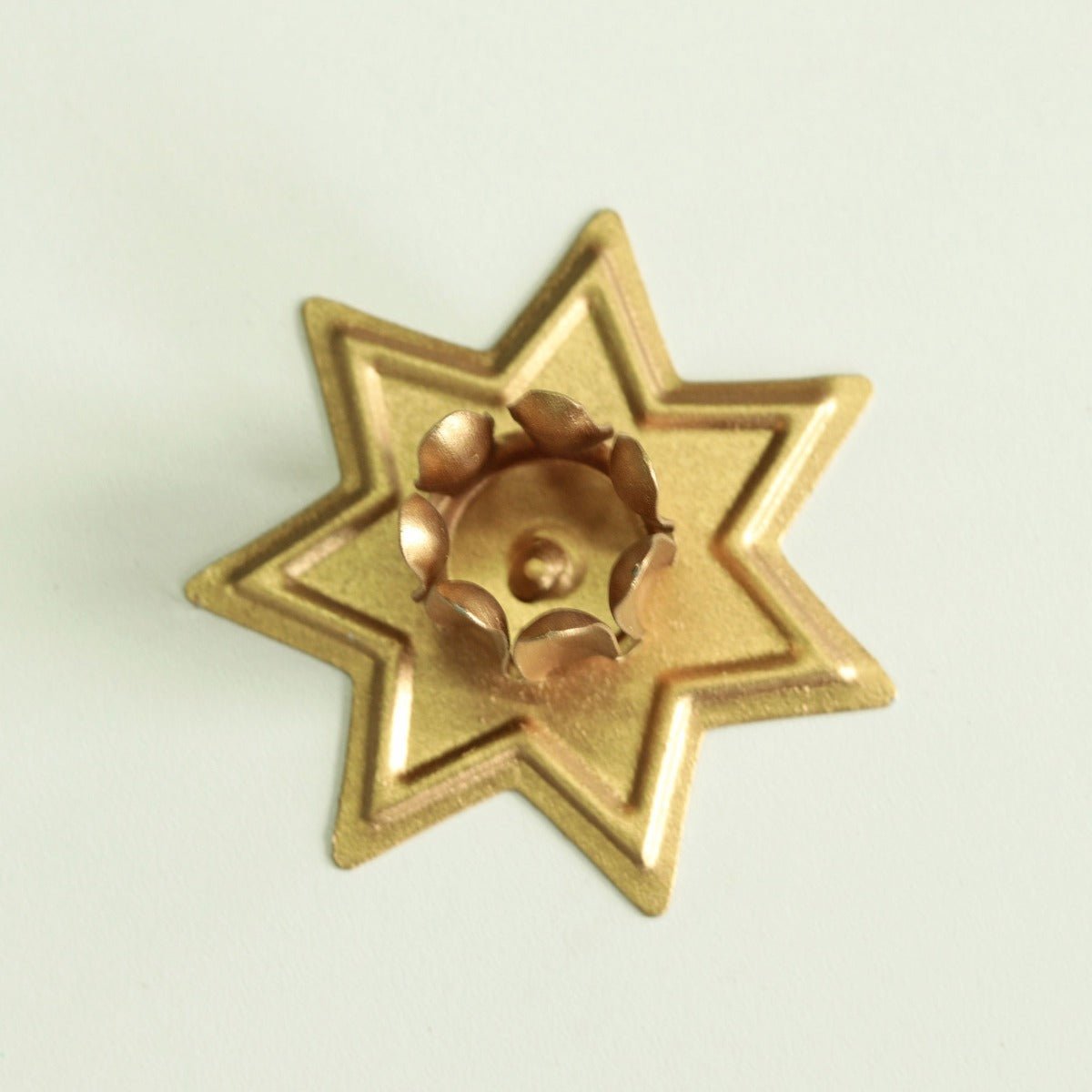 Gold 7 Point Star for Tapers - 13 Moons