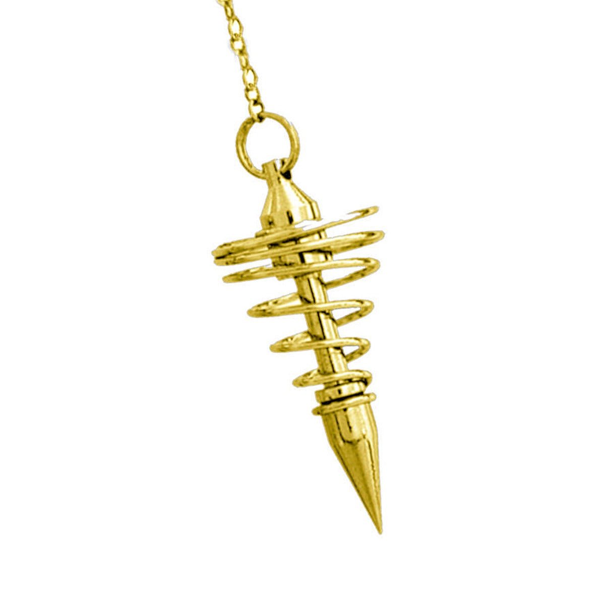 Gold Vortex Pendulum - 13 Moons