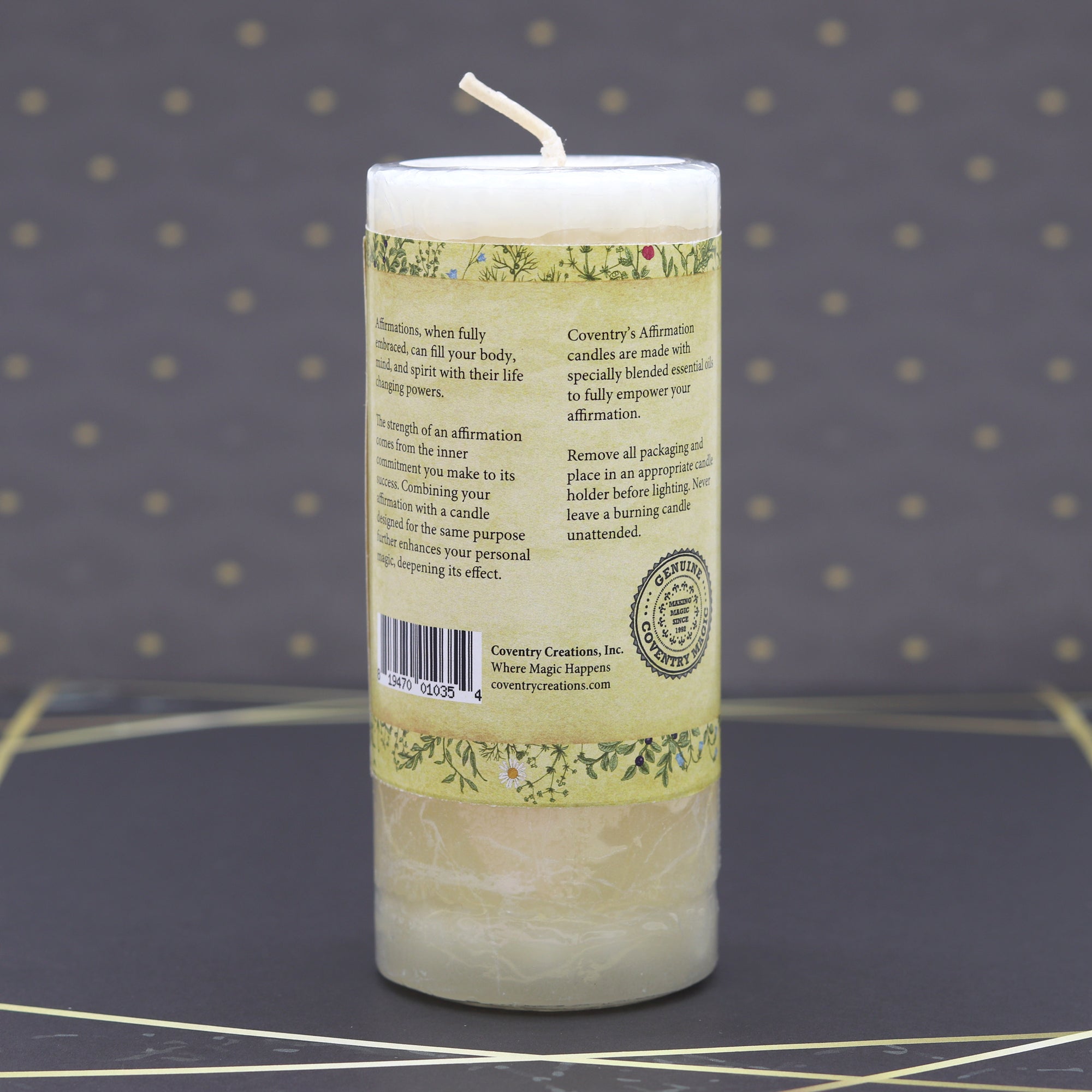 Grief Affirmation Candle - 13 Moons