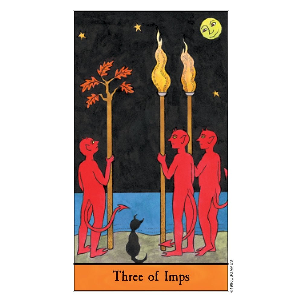 Halloween Tarot in Tin Box - 13 Moons