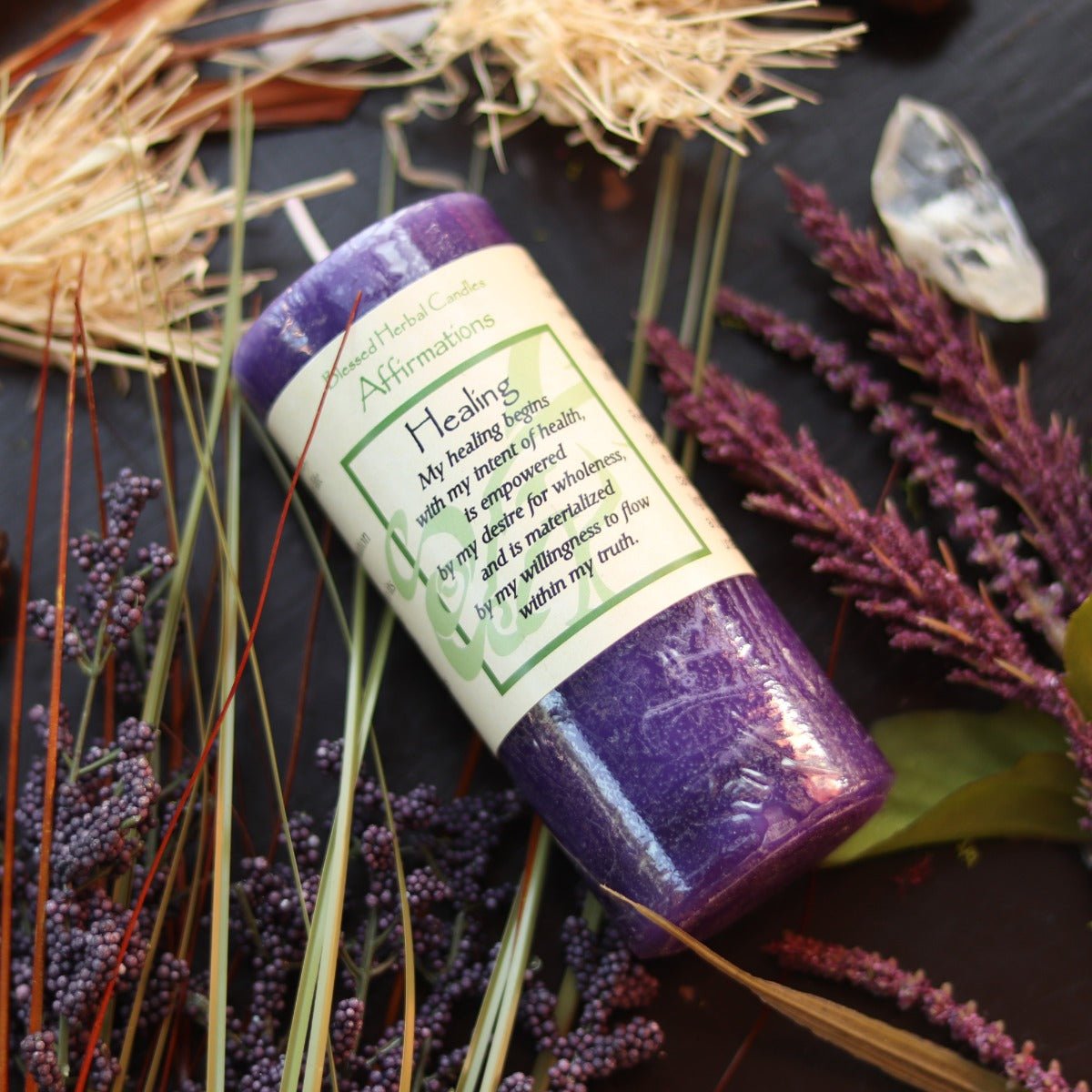 Healing Affirmation Candle - 13 Moons