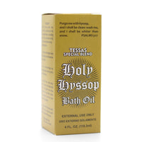 Holy Hyssop Bath Oil