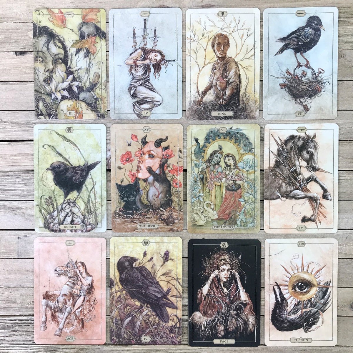 Hush Tarot - 13 Moons