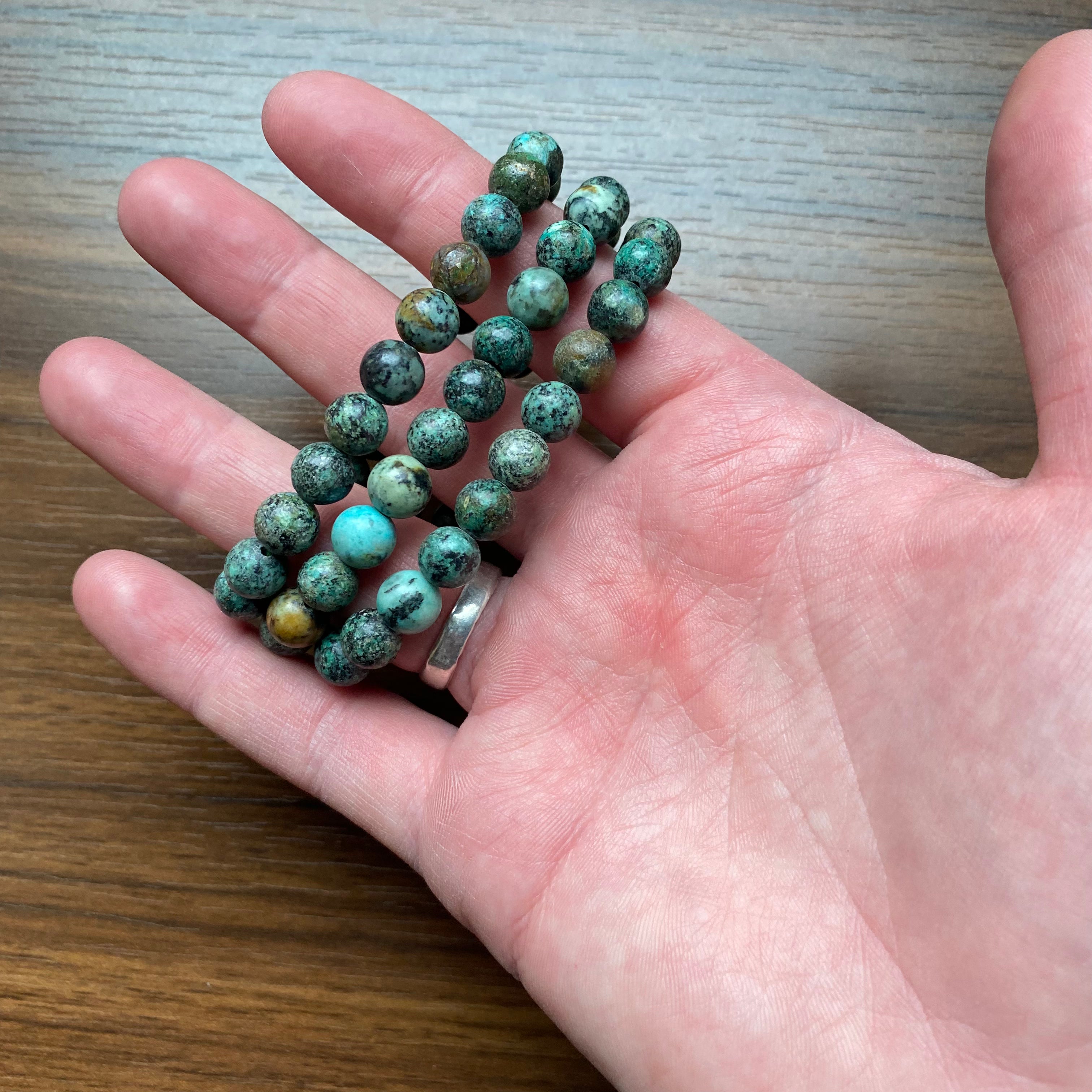 African Turquoise Bracelet 1442 OceanLinkways