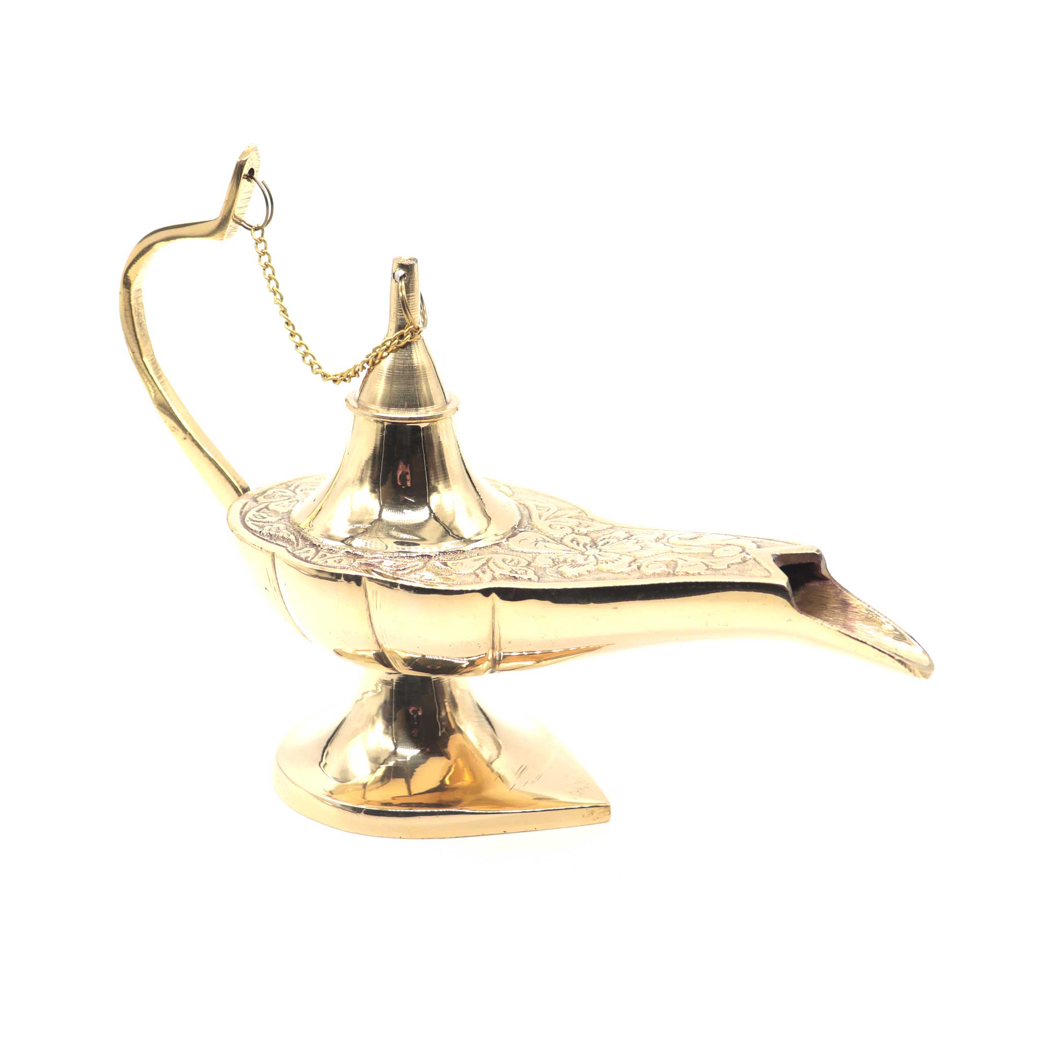 Large Genie Lamp Incense Burner 1409 New Age Imports