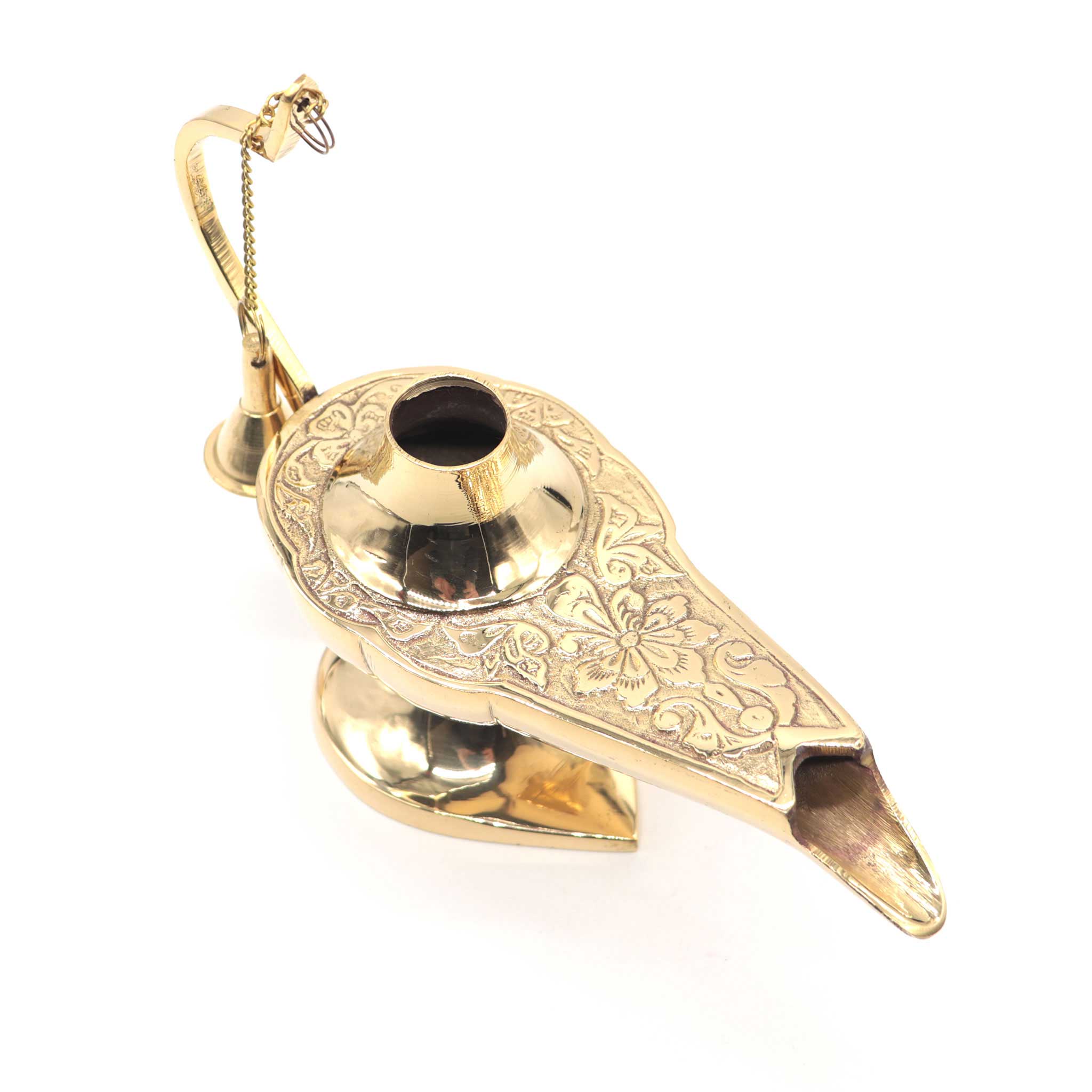 Large Genie Lamp Incense Burner 1409 New Age Imports