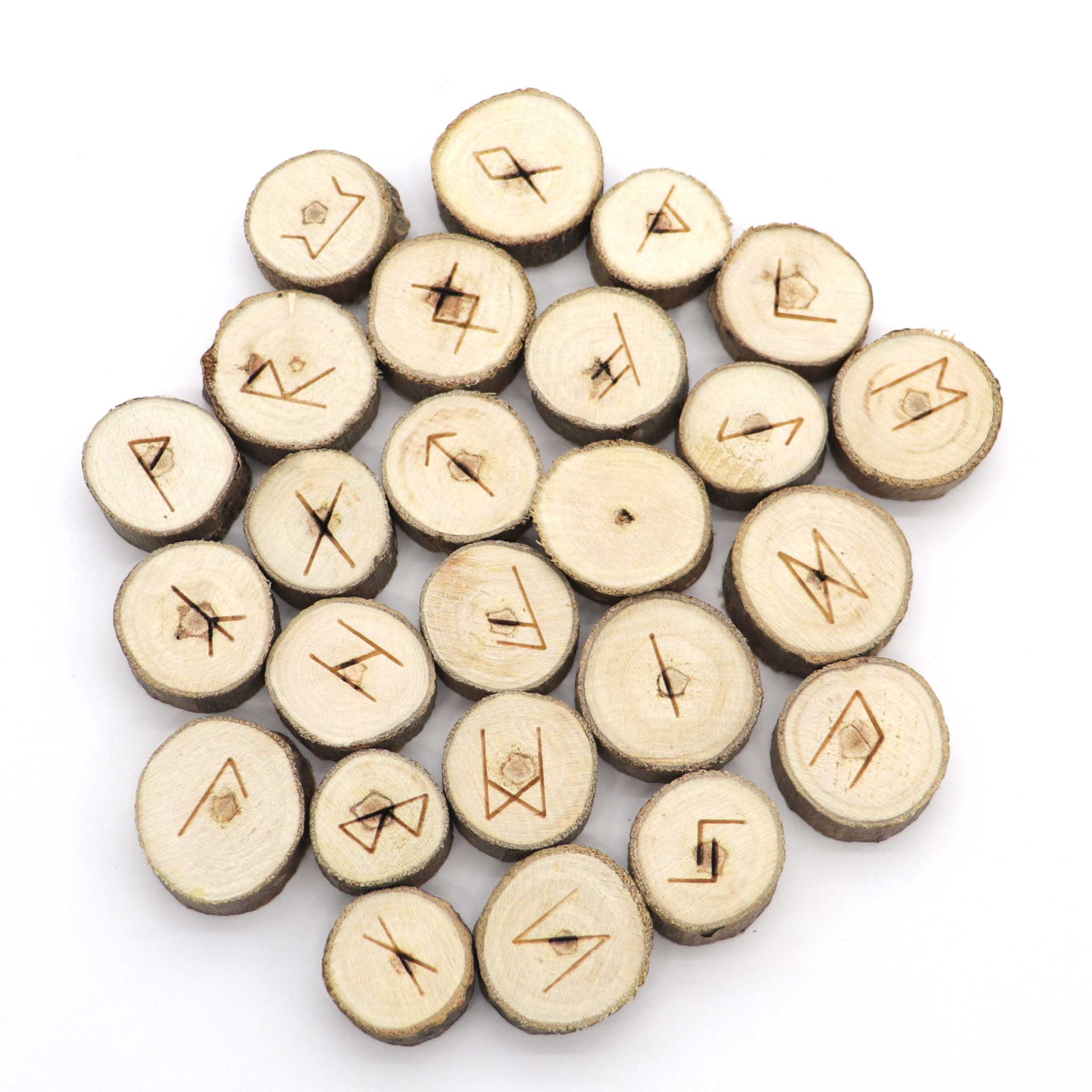 Lilac Wood Rune Set - 13 Moons