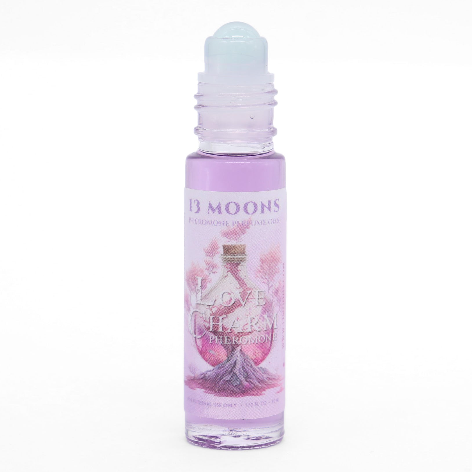 Love Charm Pheromone Infused Perfume Roll-on Oil by 13 Moons - 13 Moons