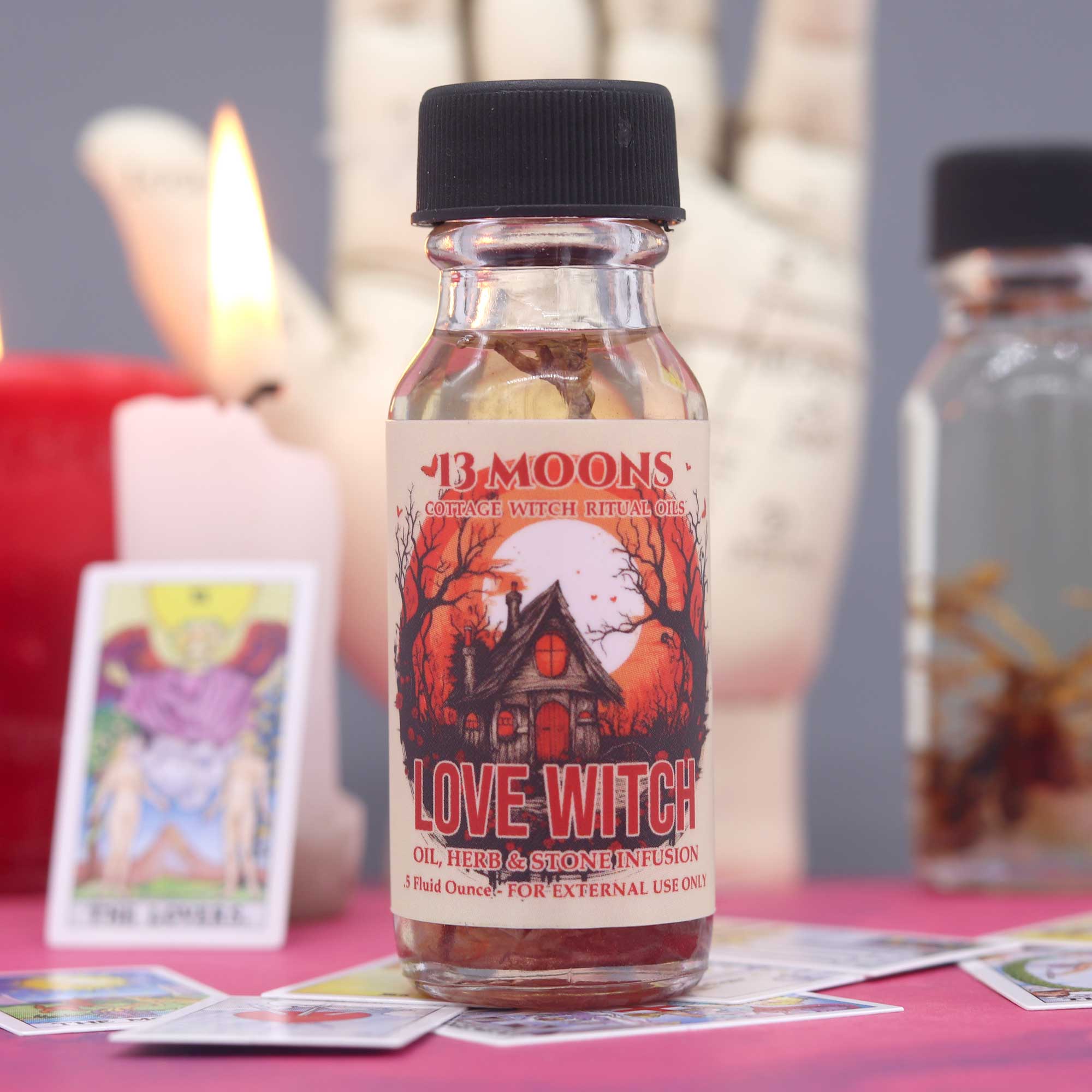 Love Witch Ritual Oil by 13 Moons - 13 Moons