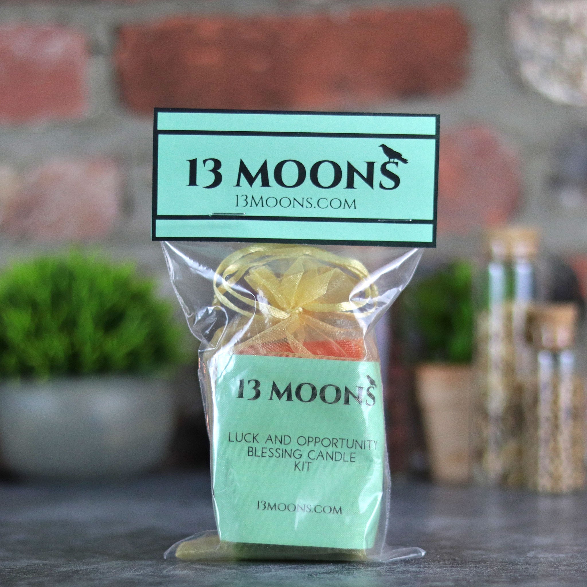 Luck and Opportunity Blessing Candle Kit - 13 Moons