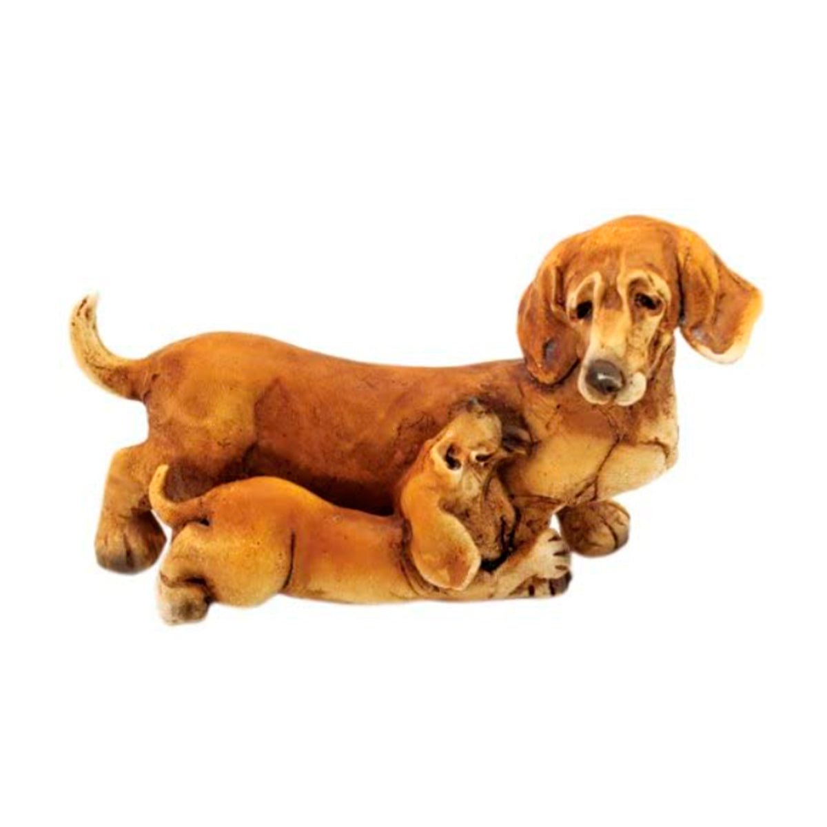 Mama and Baby Dachshund, Limited Supply - 13 Moons