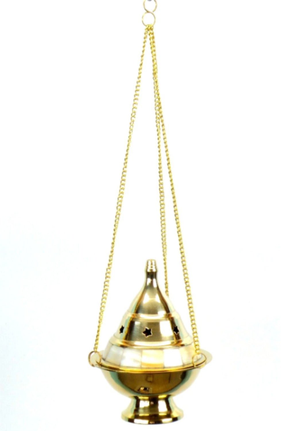 Mother of Pearl Brass Censer - 13 Moons