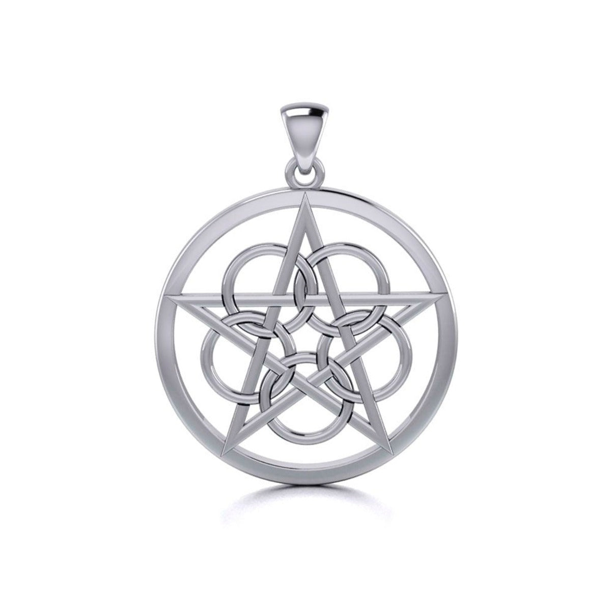 Mystical Pentacle Pendant - 13 Moons