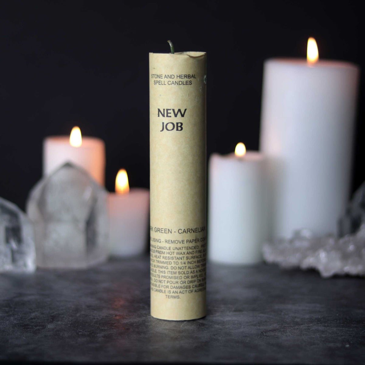 New Job Spell Candle - 13 Moons