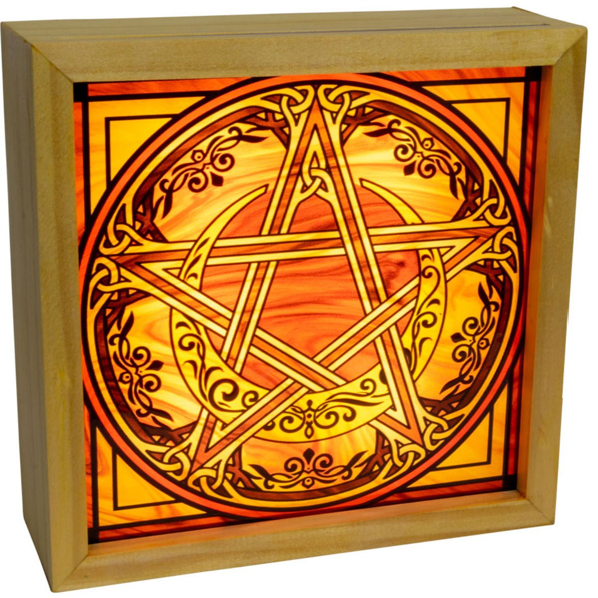 Pagan Light Box for Altar - 13 Moons