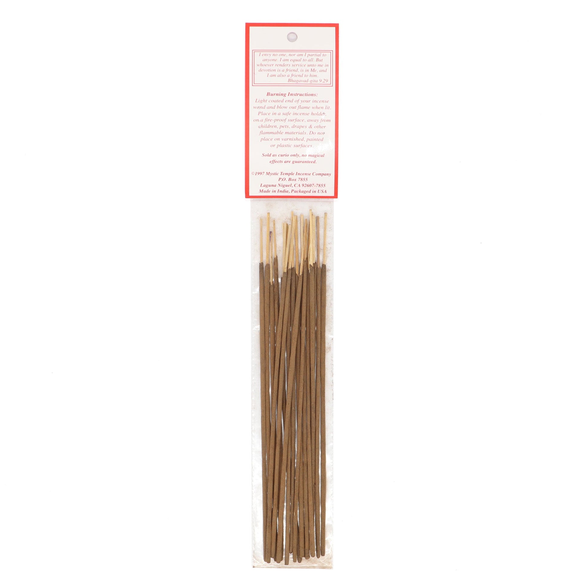Patchouli Leaves Incense - 13 Moons