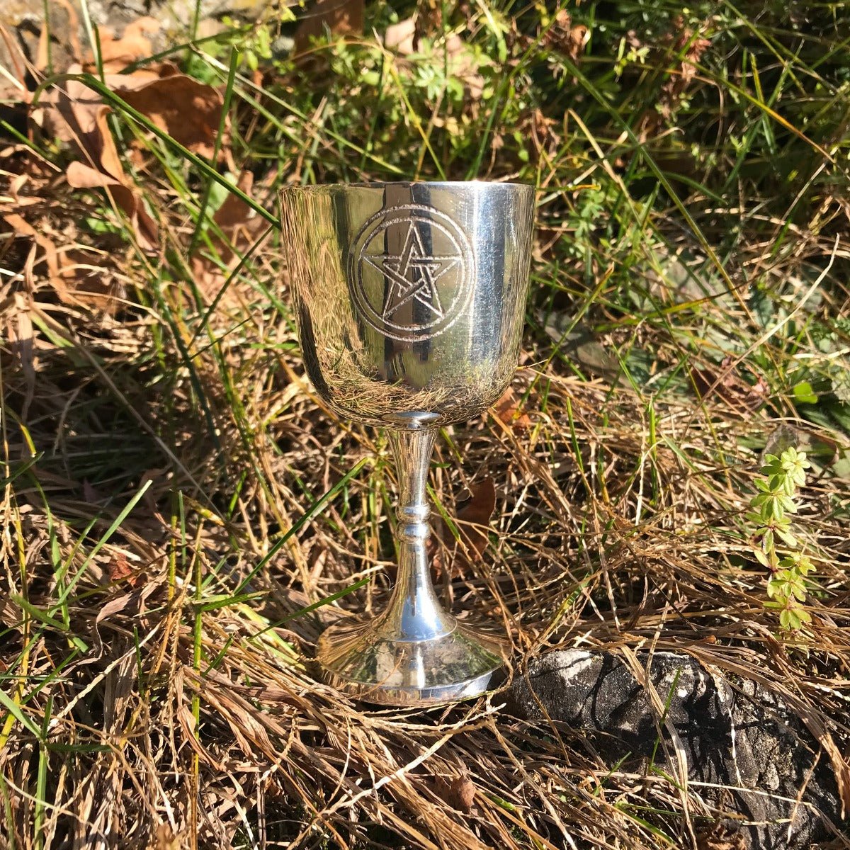 Pentacle Altar Chalice - 13 Moons