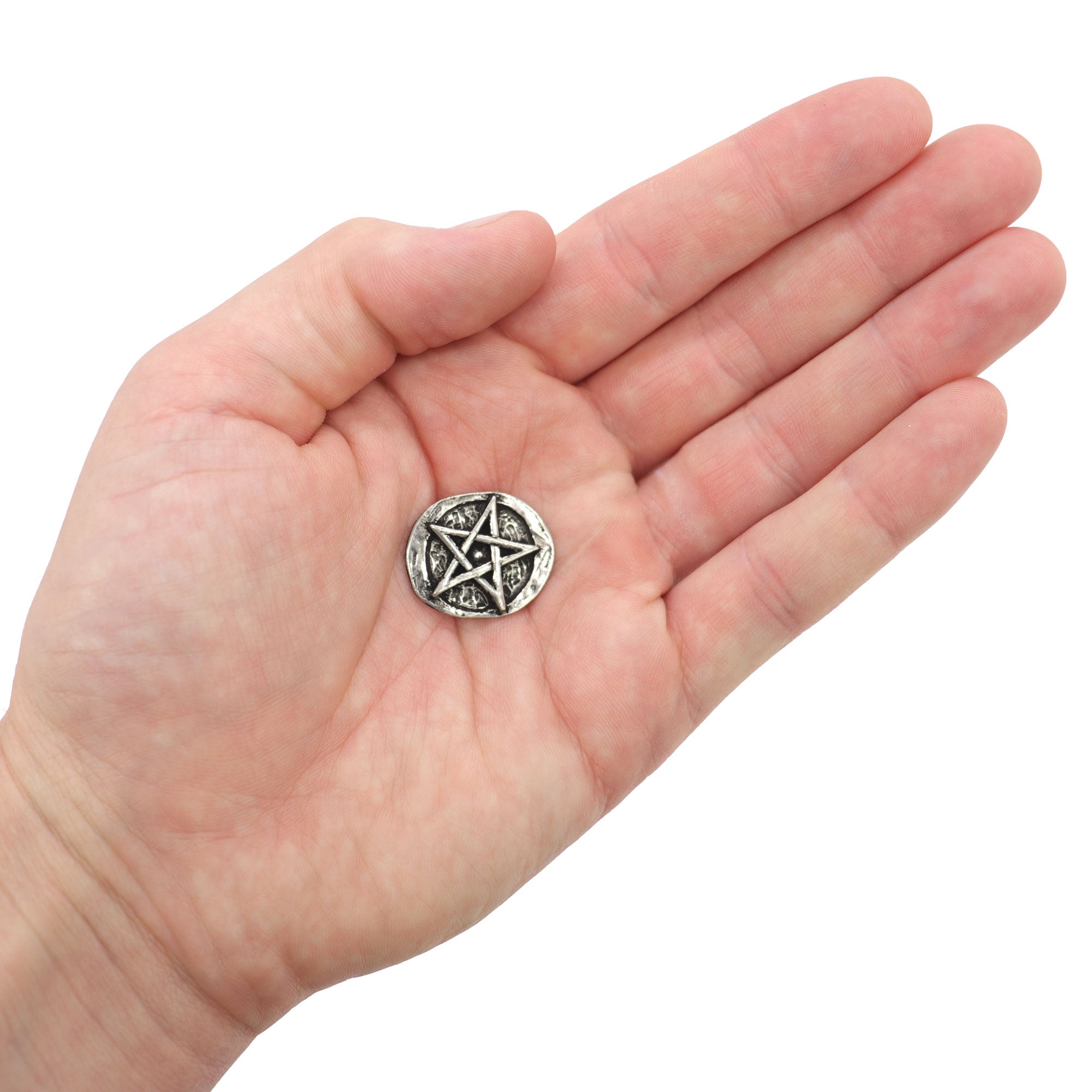 Pentagram Pocket Stone