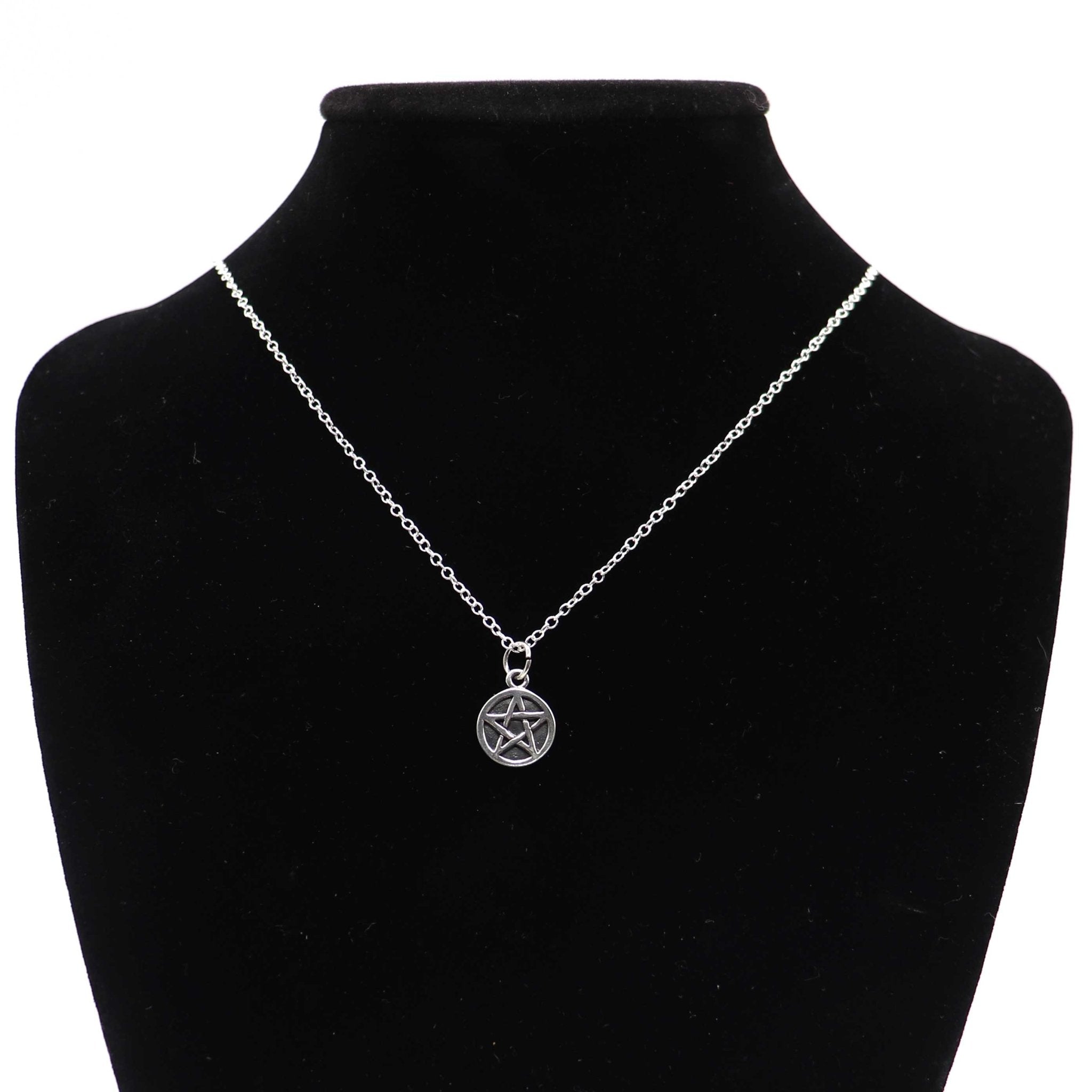 Pentacle Charm Necklace - 13 Moons