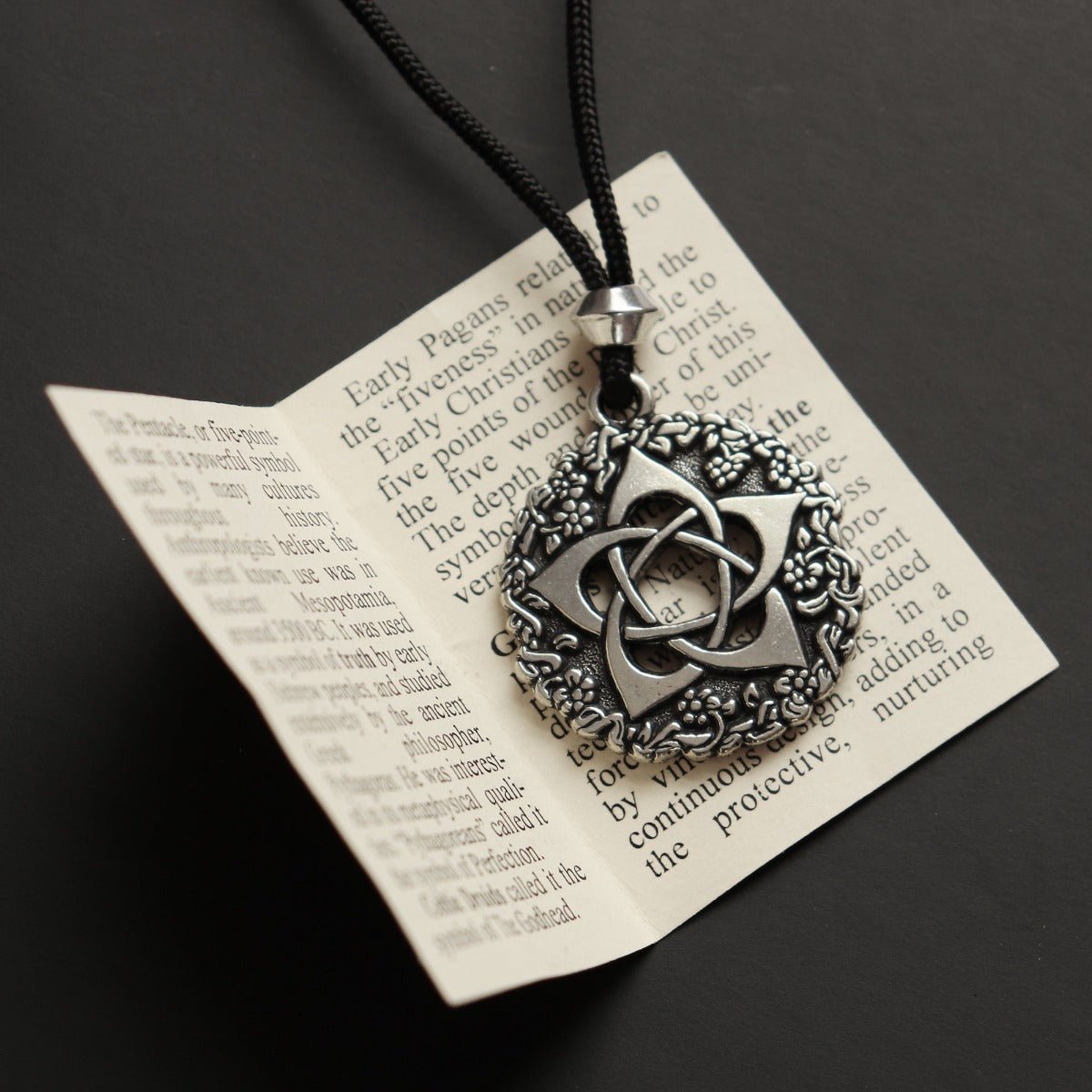 Pentacle of the Goddess Talisman - 13 Moons
