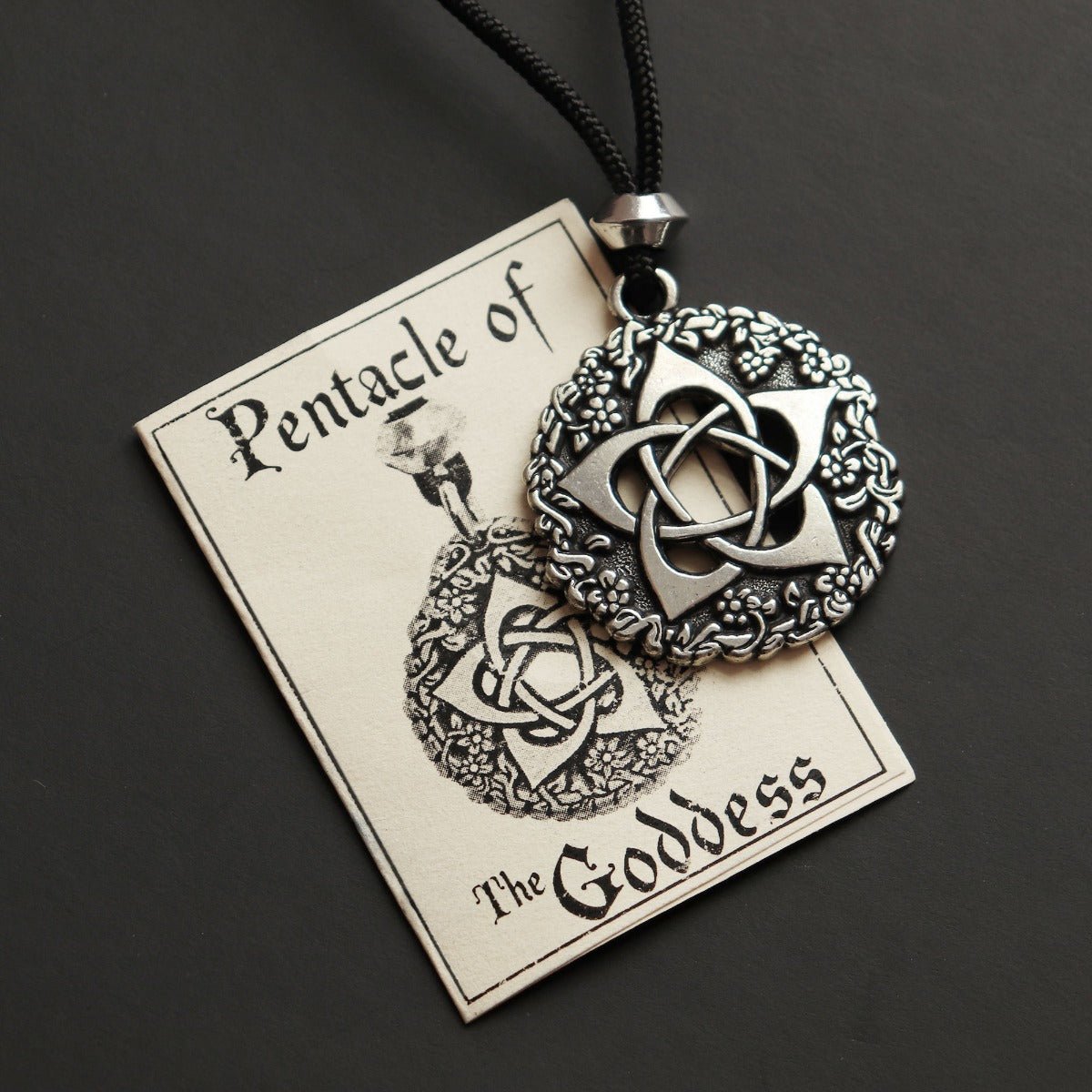 Pentacle of the Goddess Talisman - 13 Moons