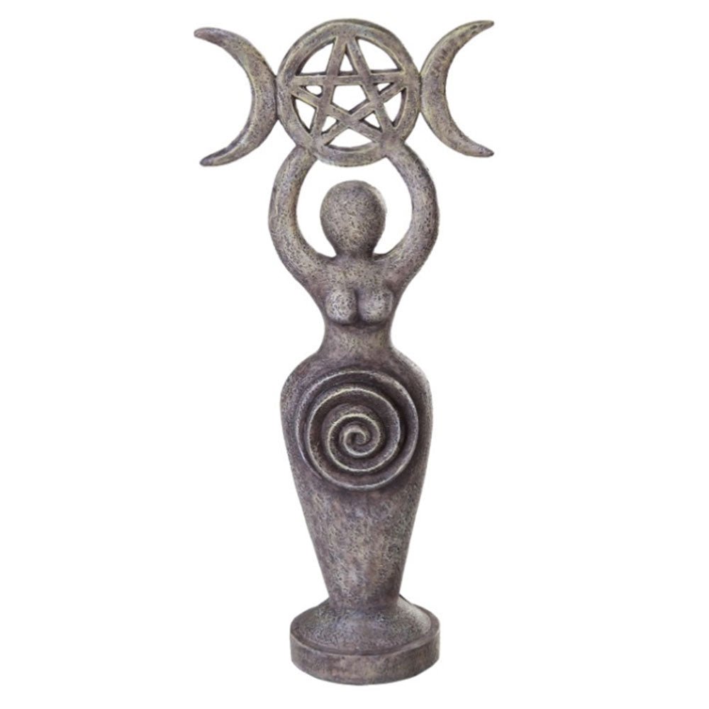 Pentacle Triple Moon Goddess - 13 Moons