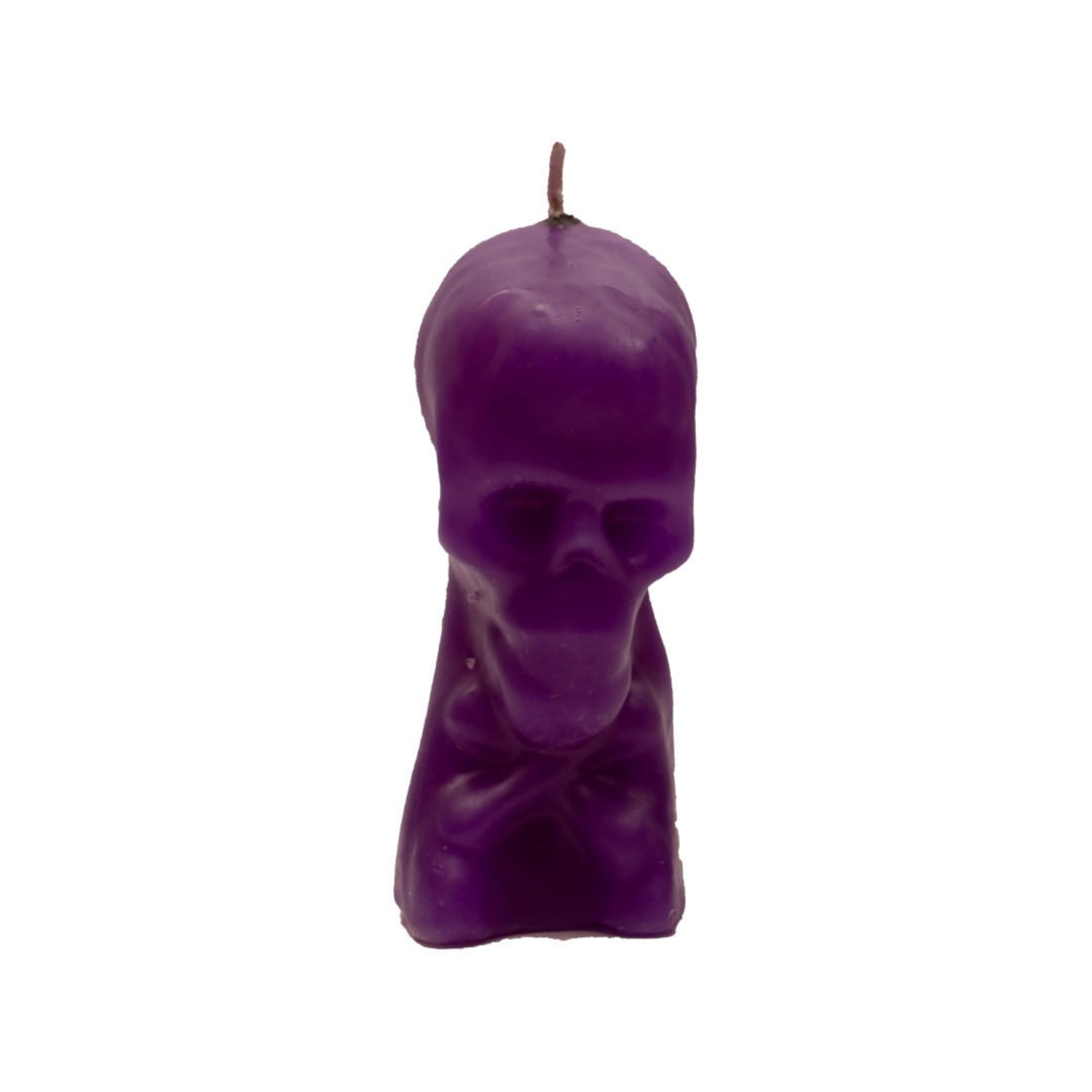 Purple Skull Candle, 5 inch - 13 Moons