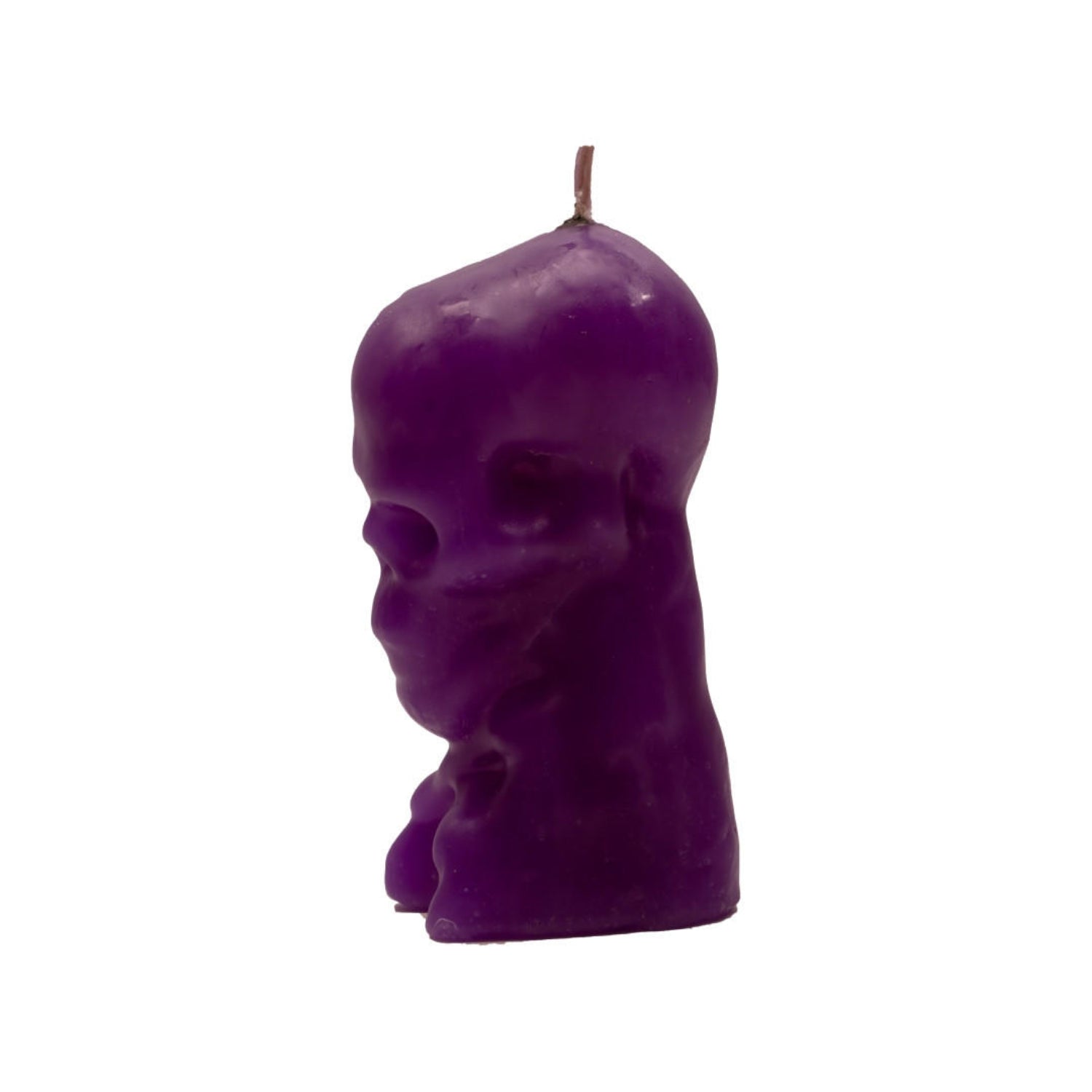 Purple Skull Candle, 5 inch - 13 Moons