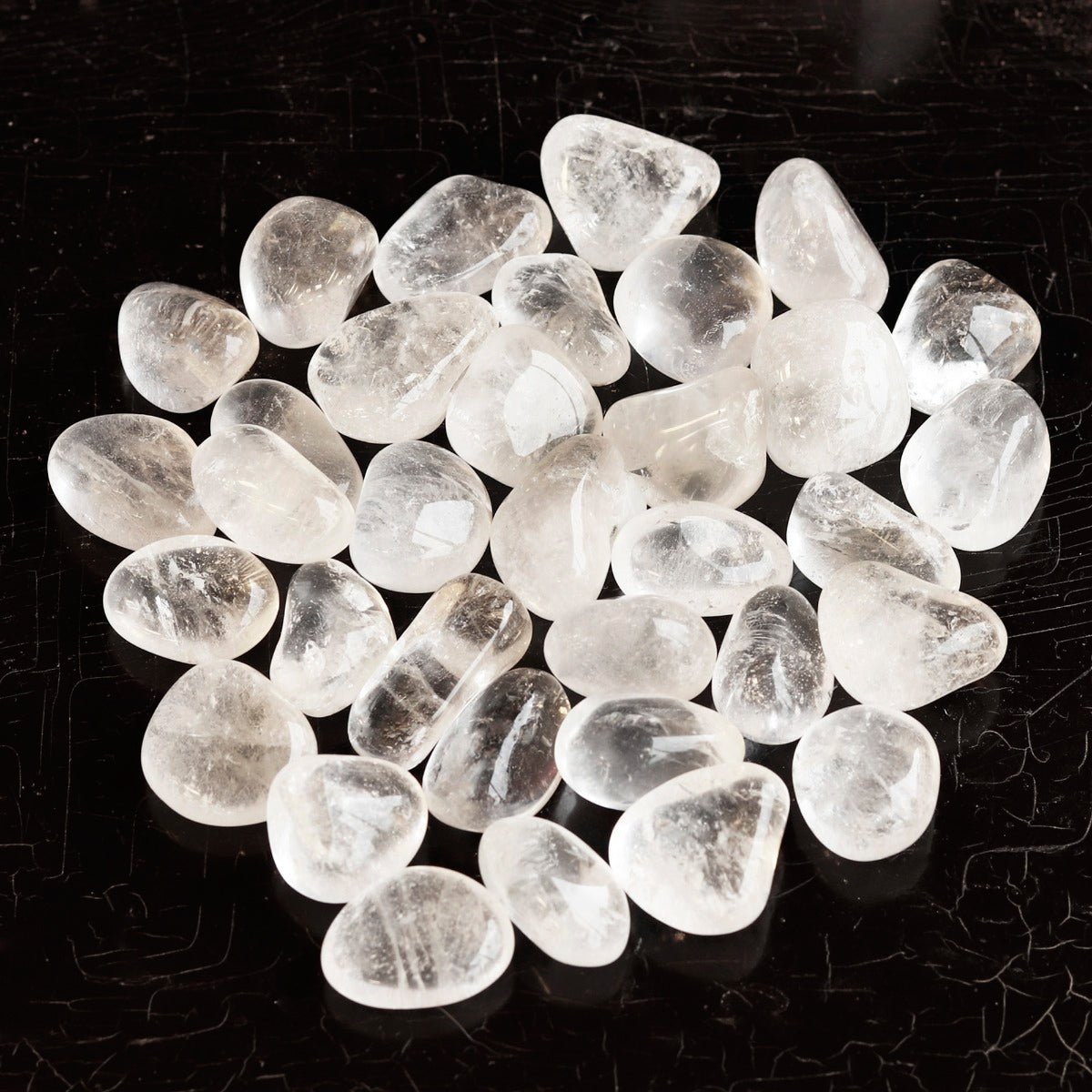 Quartz, Clear Crystal Tumbled - 13 Moons