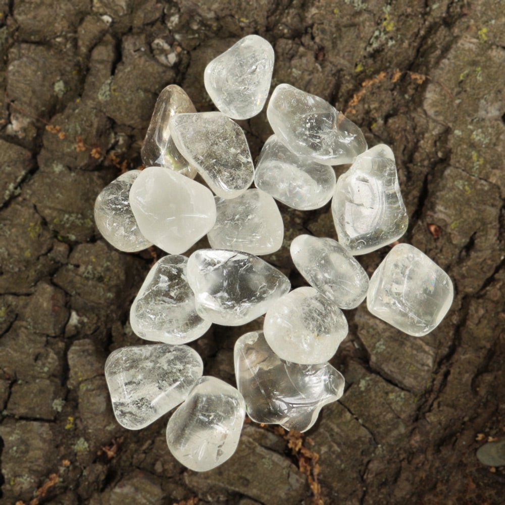 Quartz, Clear Crystal Tumbled - 13 Moons