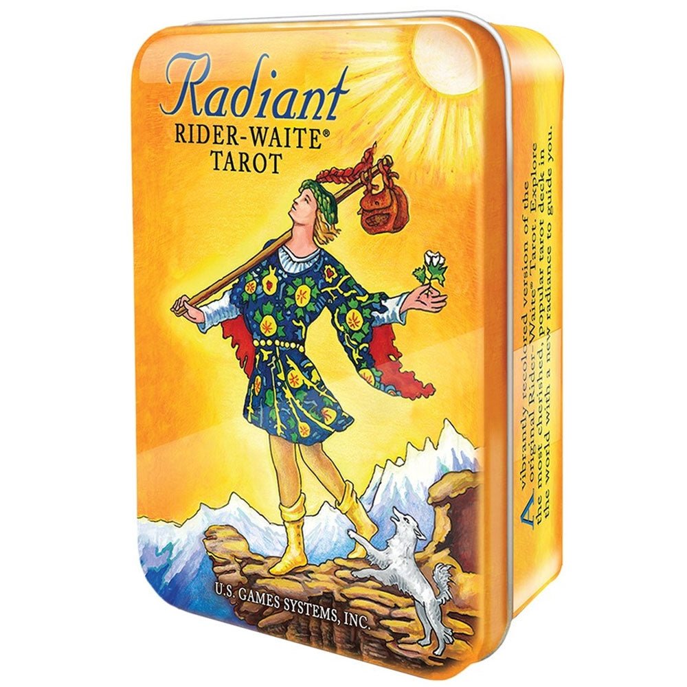 Radiant Rider-Waite Tarot in Tin Box - 13 Moons